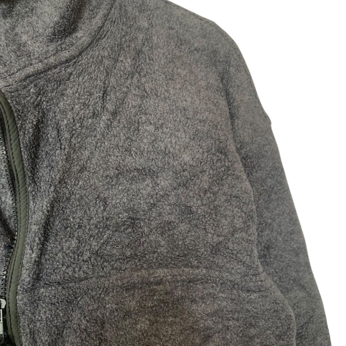 L.L. Bean Vintage L.L. BEAN Grey Zipper Pocket Fleece Sweatshirt Size US M / EU 48-50 / 2 - 6 Thumbnail