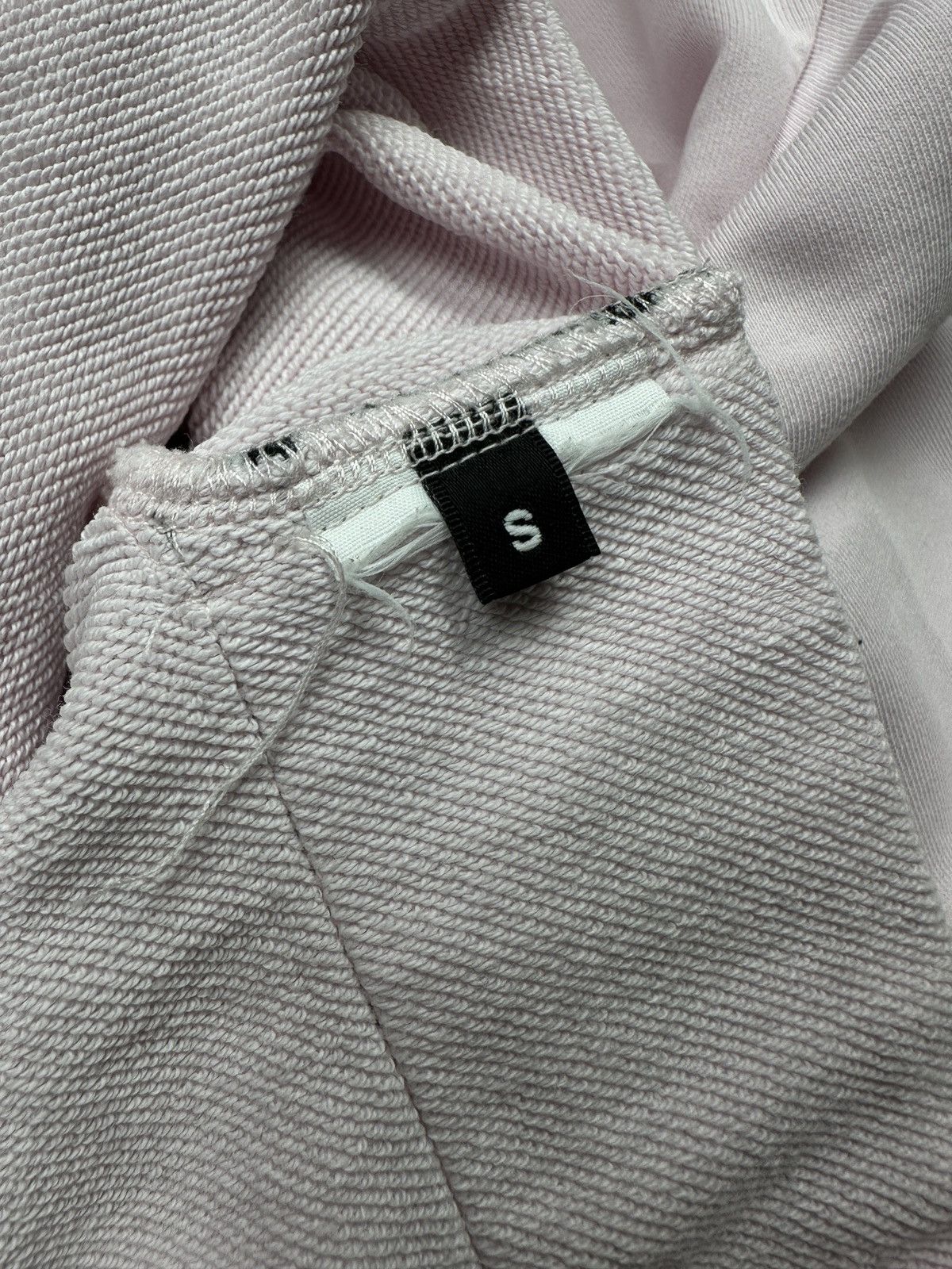 Balmain Balmain Paris Flocked Cropped Hoodie Lux With Logo Tape Trim Size S / US 4 / IT 40 - 11 Thumbnail