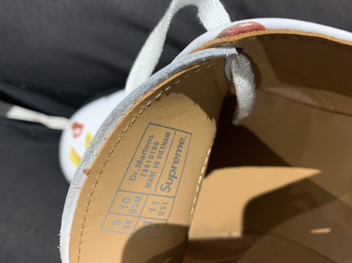 Dr. Martens × Supreme × Yohji Yamamoto Supreme x Yohji Yamamoto Doc Martens White Size US 10 / EU 43 - 10 Thumbnail
