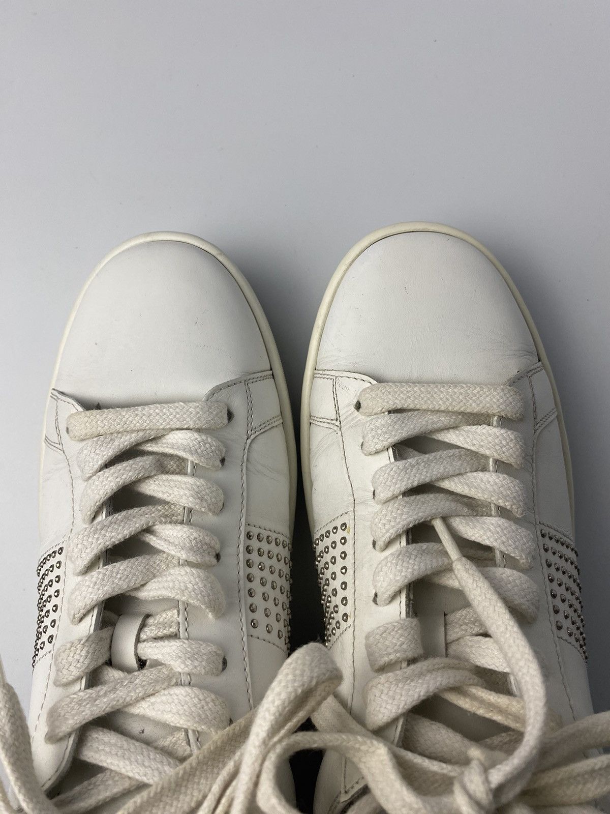 Saint Laurent Paris Saint Laurent Hedi Slimane Studded Sneaker Size US 8 / IT 38 - 4 Thumbnail