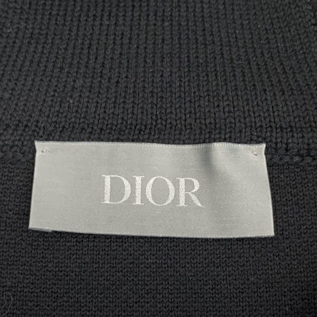 Dior Dior Logo Letter Intarsia Mohair Hooded Sweatshirt K26WX Size US XS / EU 42 / 0 - 5 Thumbnail