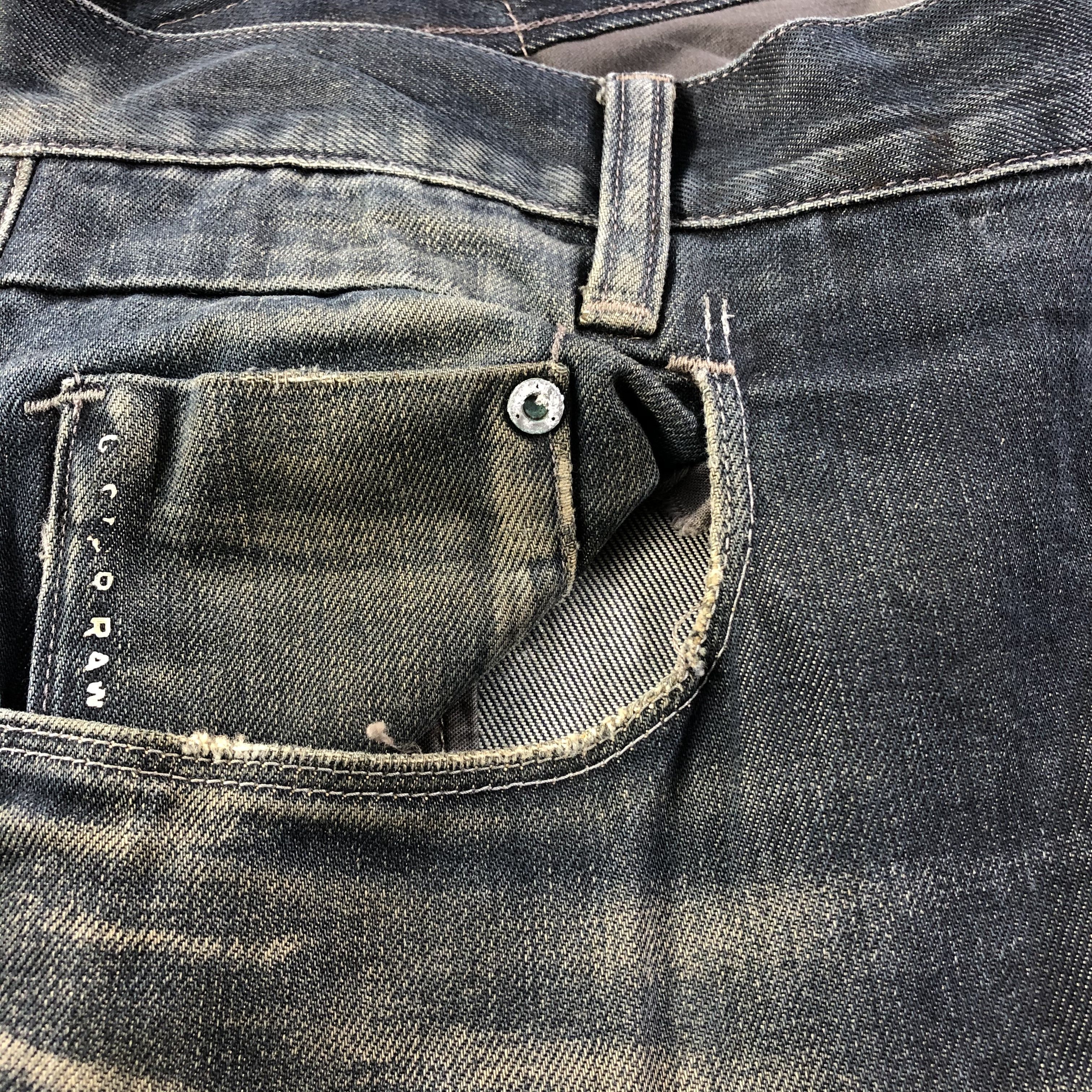 G-Star G Star Raw Jeans Rusty Wash Denim KJ1890 Size US 34 / EU 50 - 9 Thumbnail
