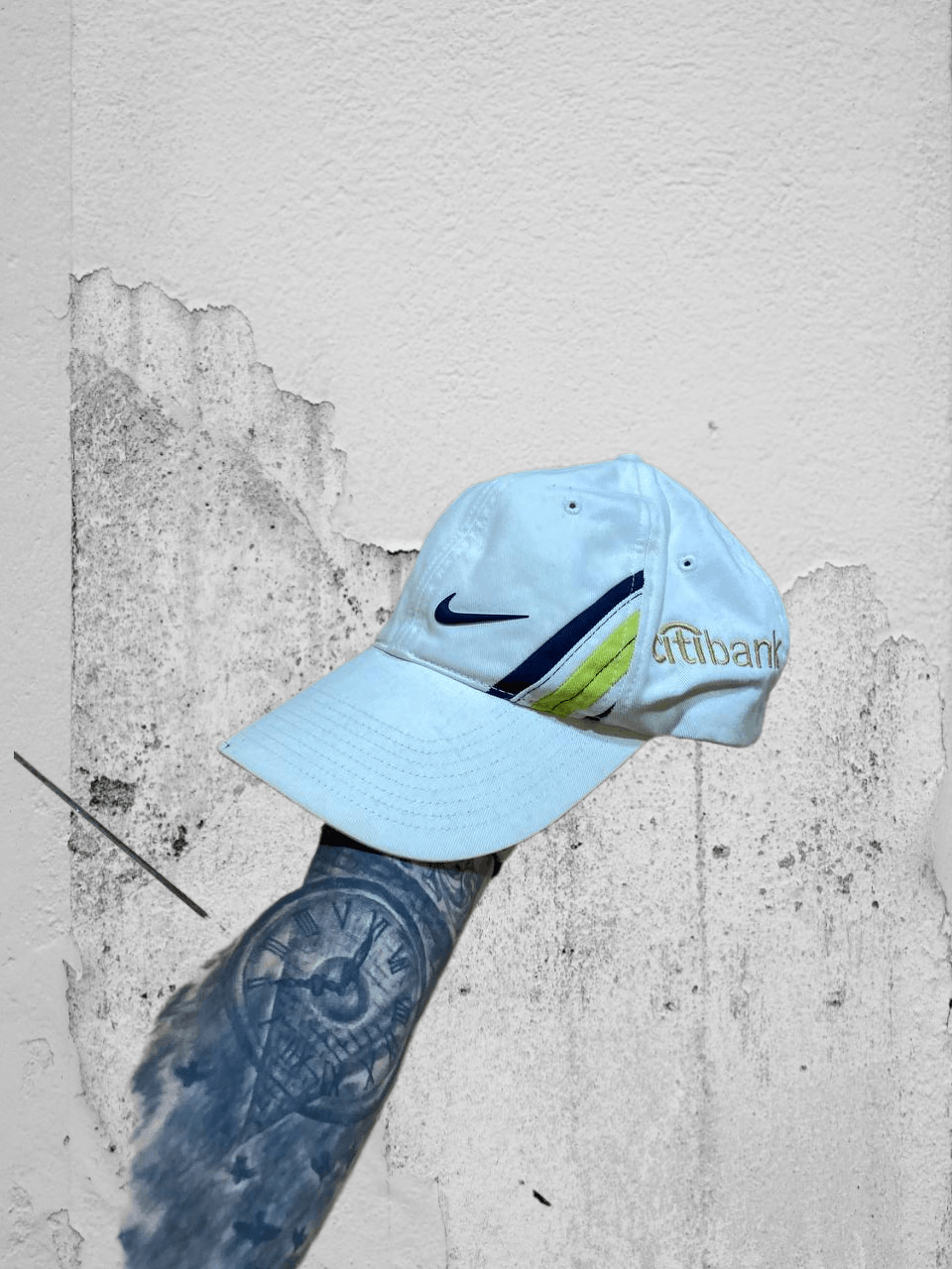 Nike Y2K vintage Nike cap hat Streetwear swoosh hype rare VTg Size ONE SIZE - 1 Thumbnail