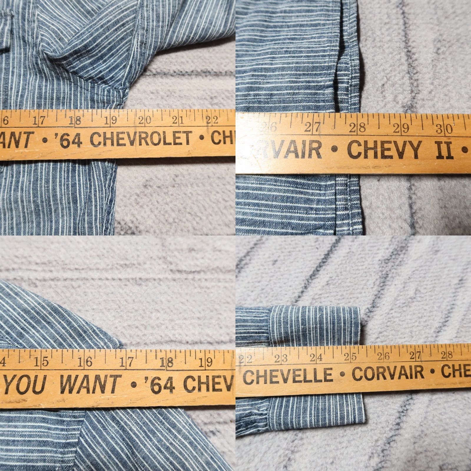 Taylor Stitch Taylor Stitch Western Shirt Mens Size 36 Blue Long Sleeve Regular Shirt Mens 36 Blue Western Taylor Stitch Size US M / EU 48-50 / 2 - 8 Thumbnail