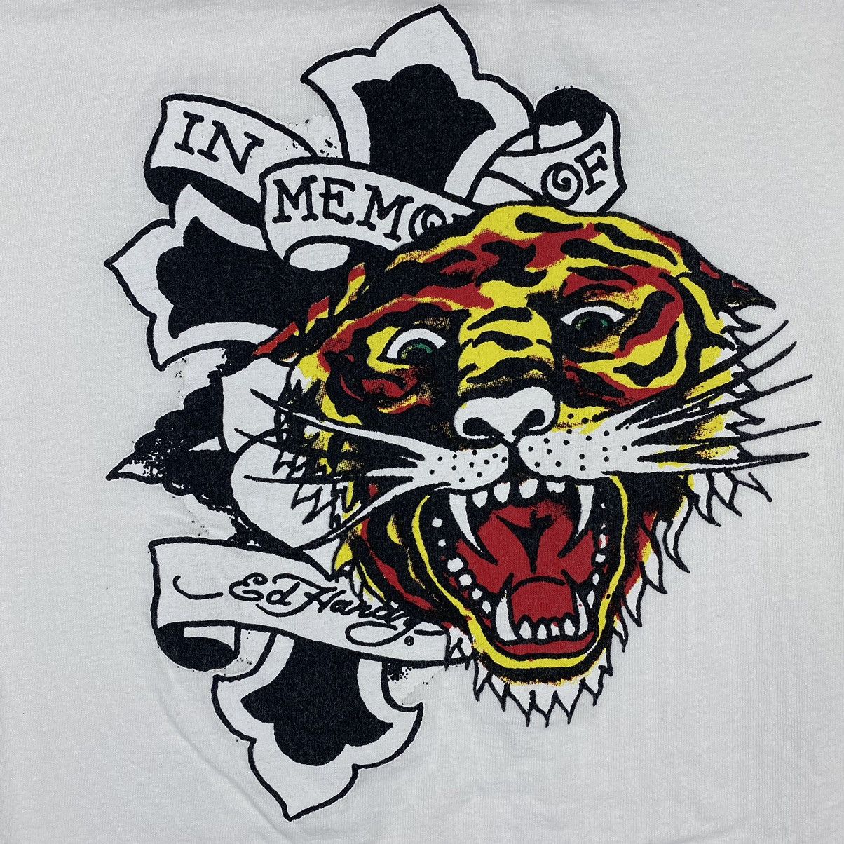 Ed Hardy ED HARDY Drawn By Ed Hardy Tattoo Long Sleeve Women Tee Size XL / US 12-14 / IT 48-50 - 5 Thumbnail