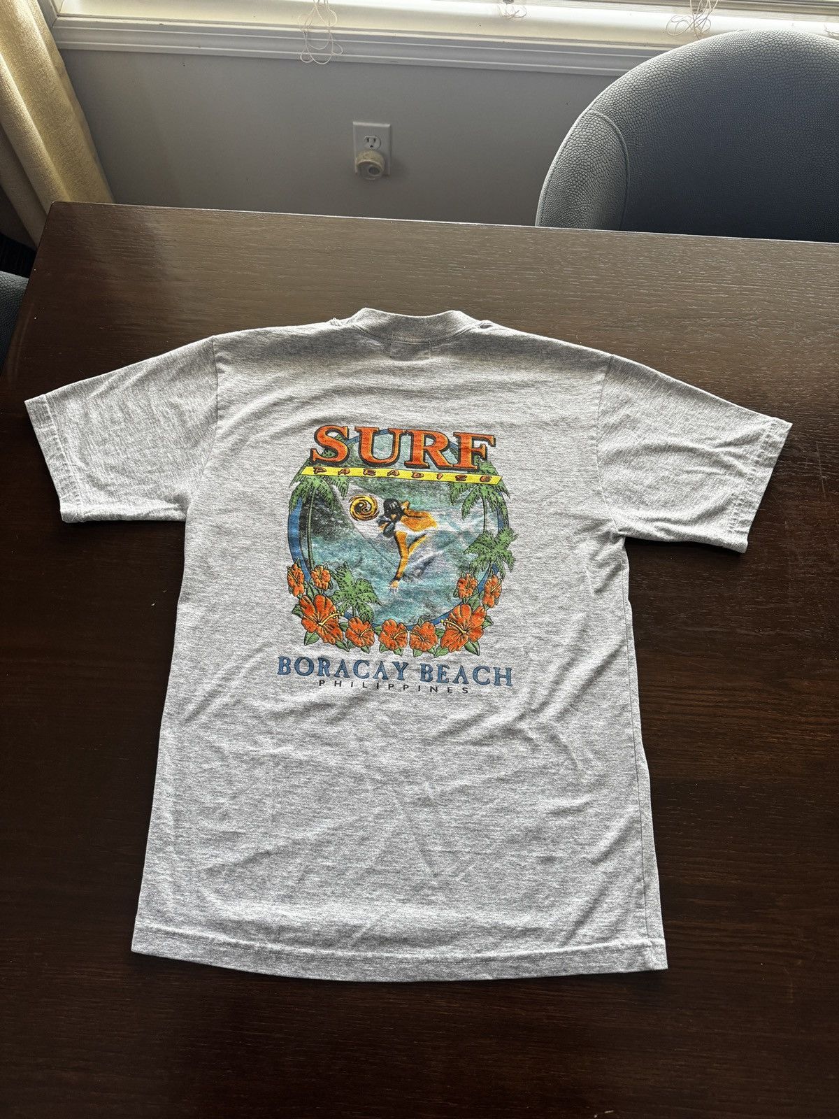 Vintage Vintage boracay beach surf t shirt Size US S / EU 44-46 / 1 - 1 Thumbnail