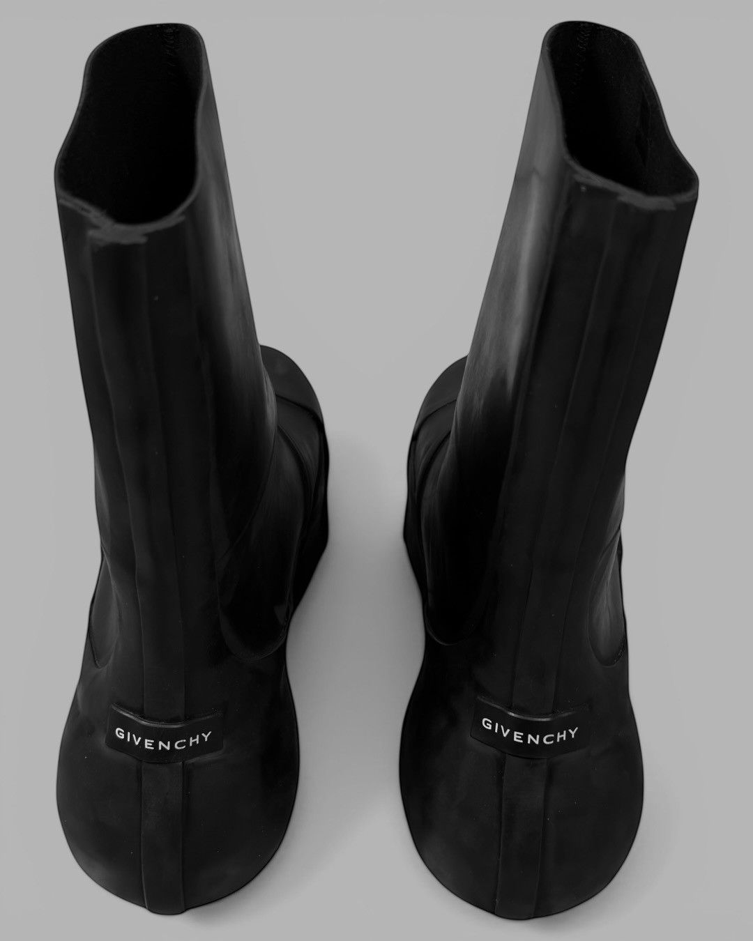 Givenchy SS2023 Givenchy By Mathew M Williams Rubber Ankle Boots Size US 8.5 / EU 41-42 - 16 Thumbnail
