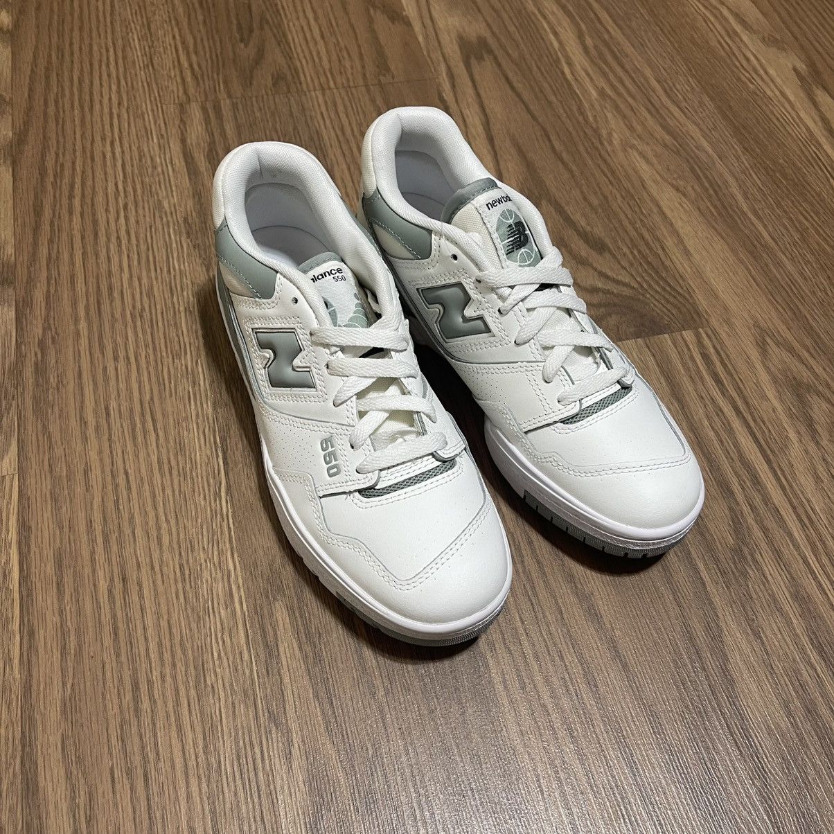 New Balance Brand new New Balance 550 White/Grey Sneaker Size US 7 / EU 40 - 3 Thumbnail