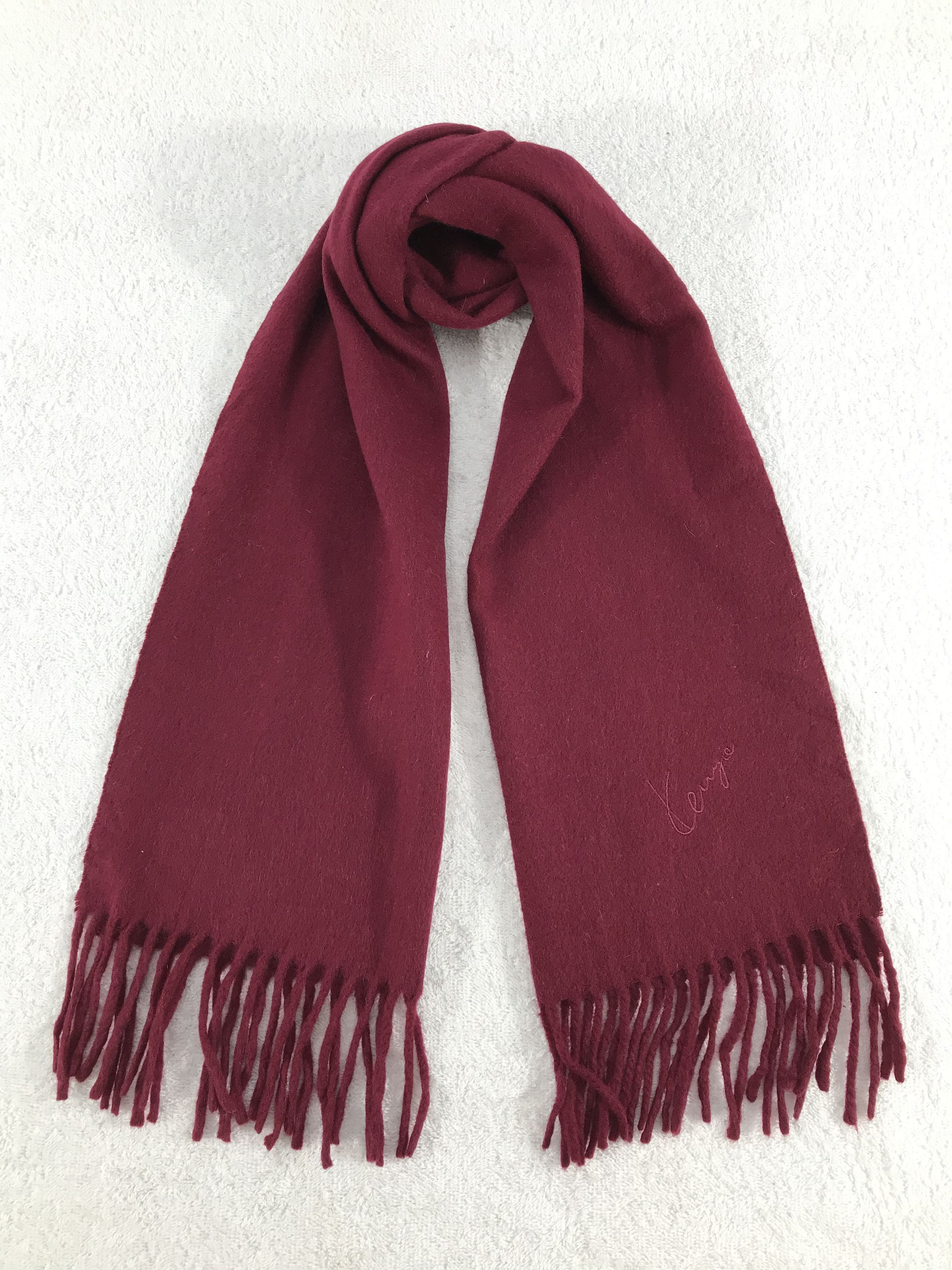 Kenzo × Vintage Kenzo Scarf / Muffler / Neckwear - WW1436 Size ONE SIZE - 1 Thumbnail
