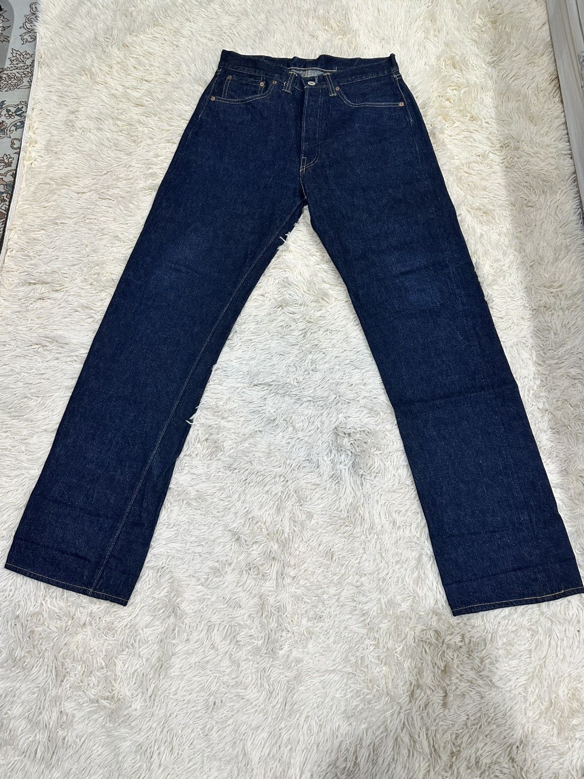 Warehouse & Co. Vintage Warehouse & Co Selvedge Buckle Back Size US 30 / EU 46 - 4 Thumbnail