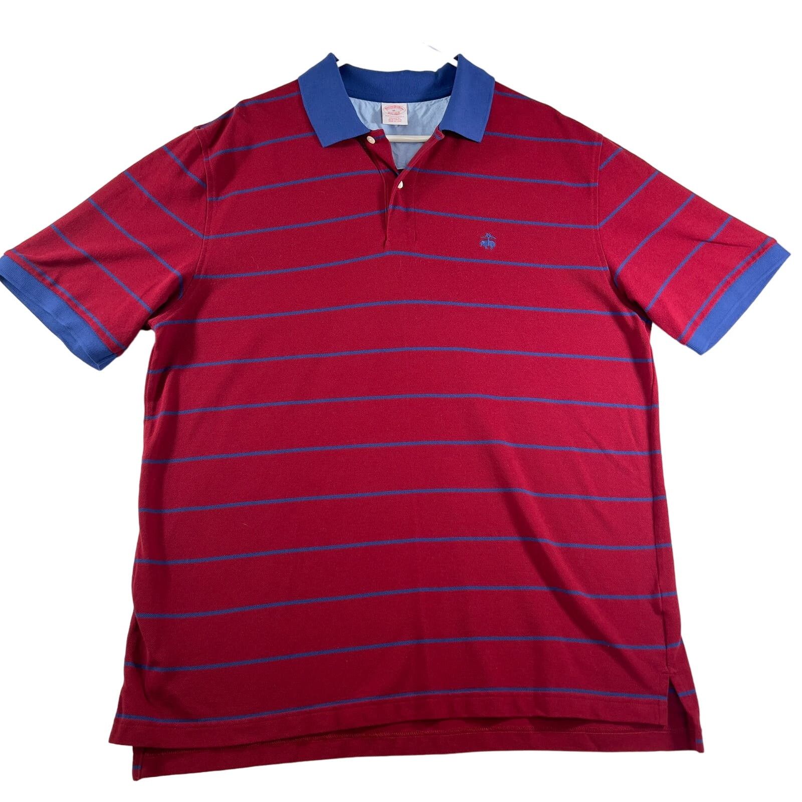 Brooks Brothers Brooks Brothers Performance Polo Shirt Men's XL Golf Resort Size US XL / EU 56 / 4 - 1 Thumbnail