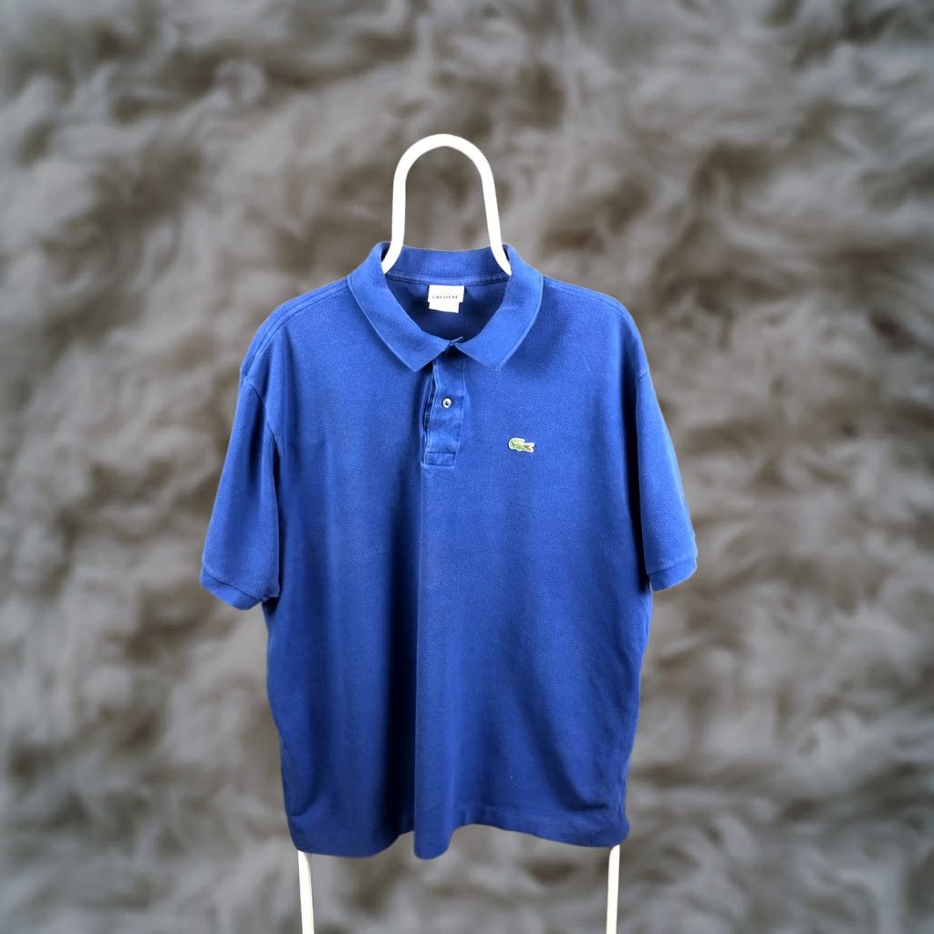 Lacoste Lacoste Polo Shirt Men 8 Blue Cotton Collared Short Sleeve Logo Embroidered Jersey Classic Regular Size 8 Polo Size US M / EU 48-50 / 2 - 1 Thumbnail