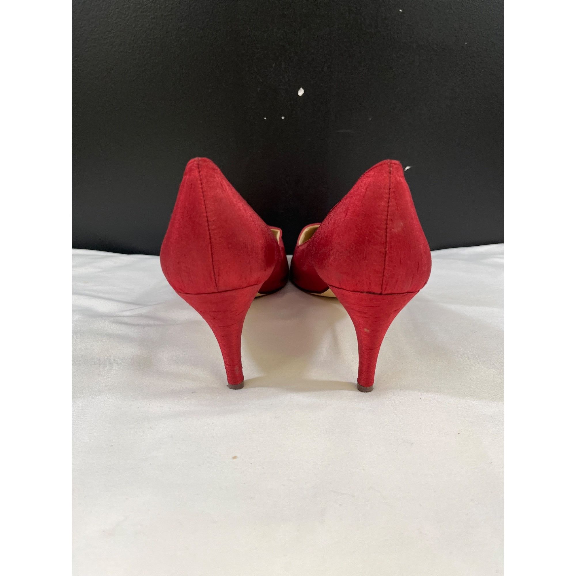 Nine West Nine West Elsmore Women's Red Shoes/Heels Size 10M SKU 5768 Size US 10 / IT 40 - 3 Thumbnail