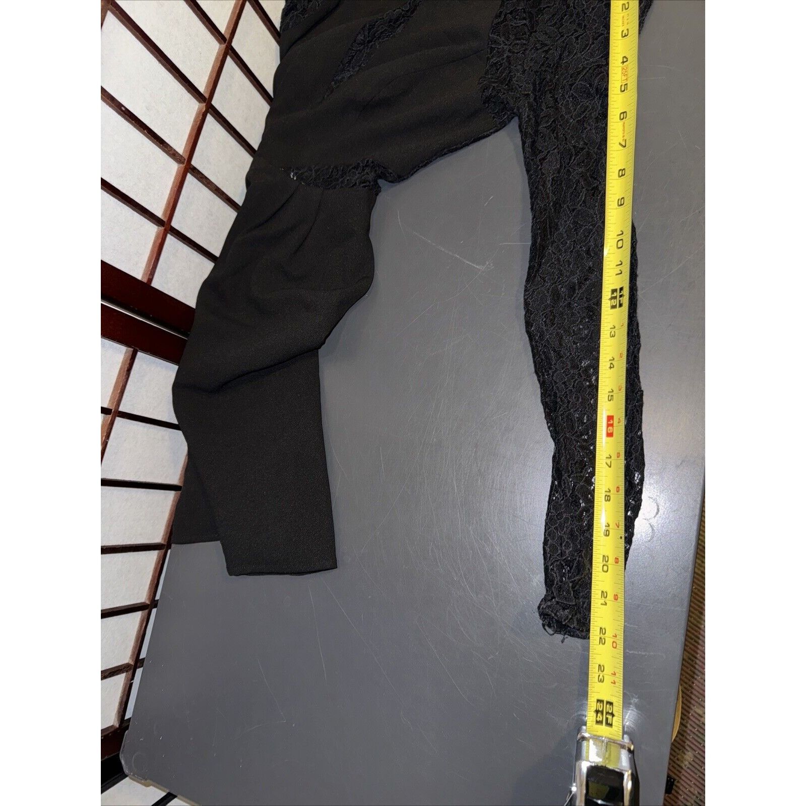 Other KEEPSAKE BLACK GOTH LACE Long SLEEVE OPEN BACK WOMEN'S PARTY Size XS / US 0-2 / IT 36-38 - 18 Thumbnail