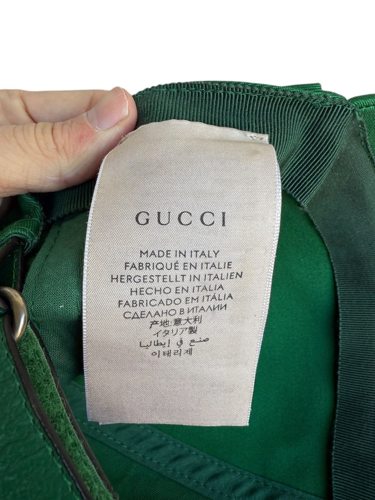 Gucci Gucci anniversary green hat Size ONE SIZE - 9 Thumbnail