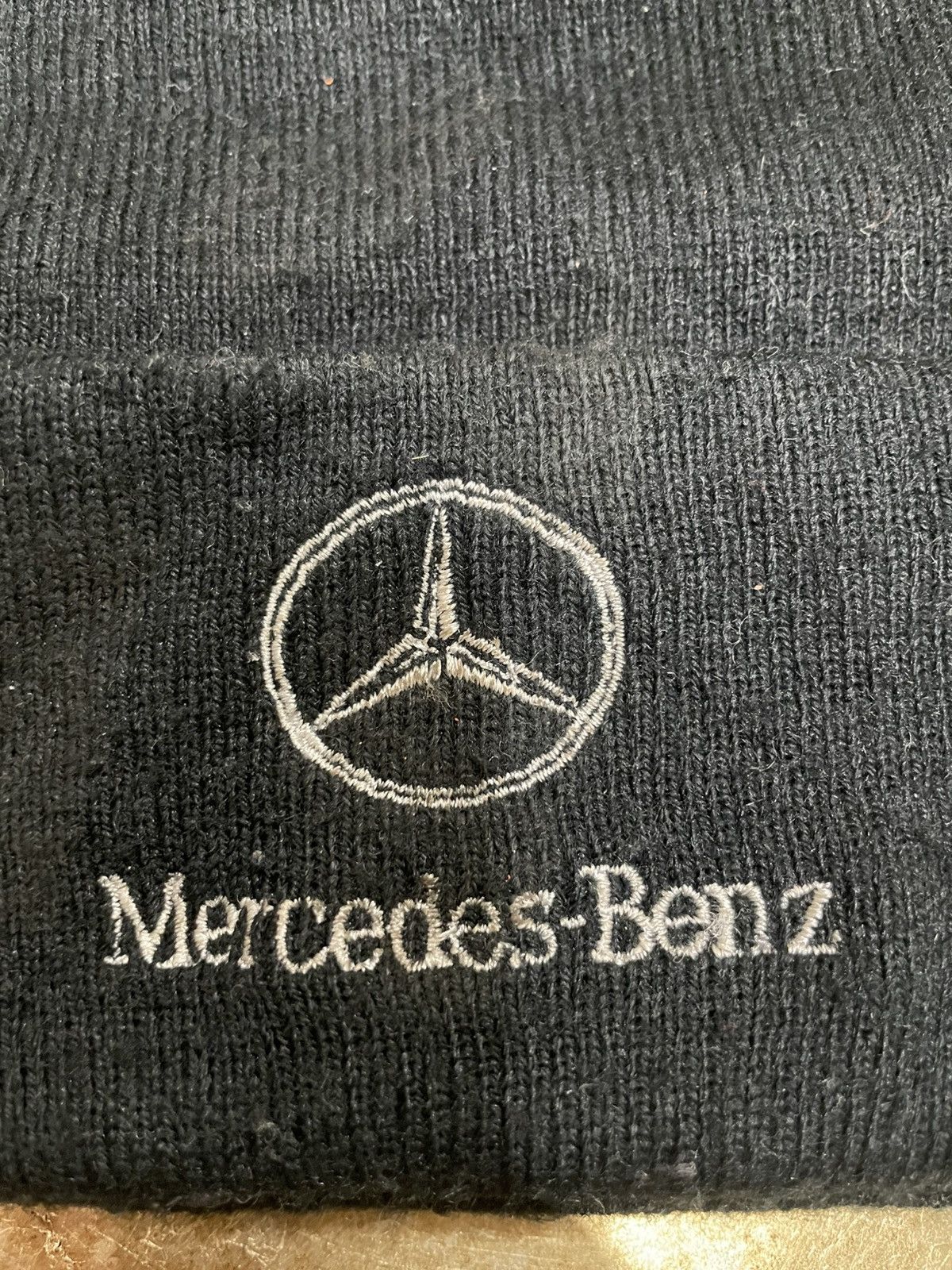 Mercedes-Benz Vintage Mercedes Benz Beanie embroidery Logo Thinsulate Size ONE SIZE - 6 Thumbnail