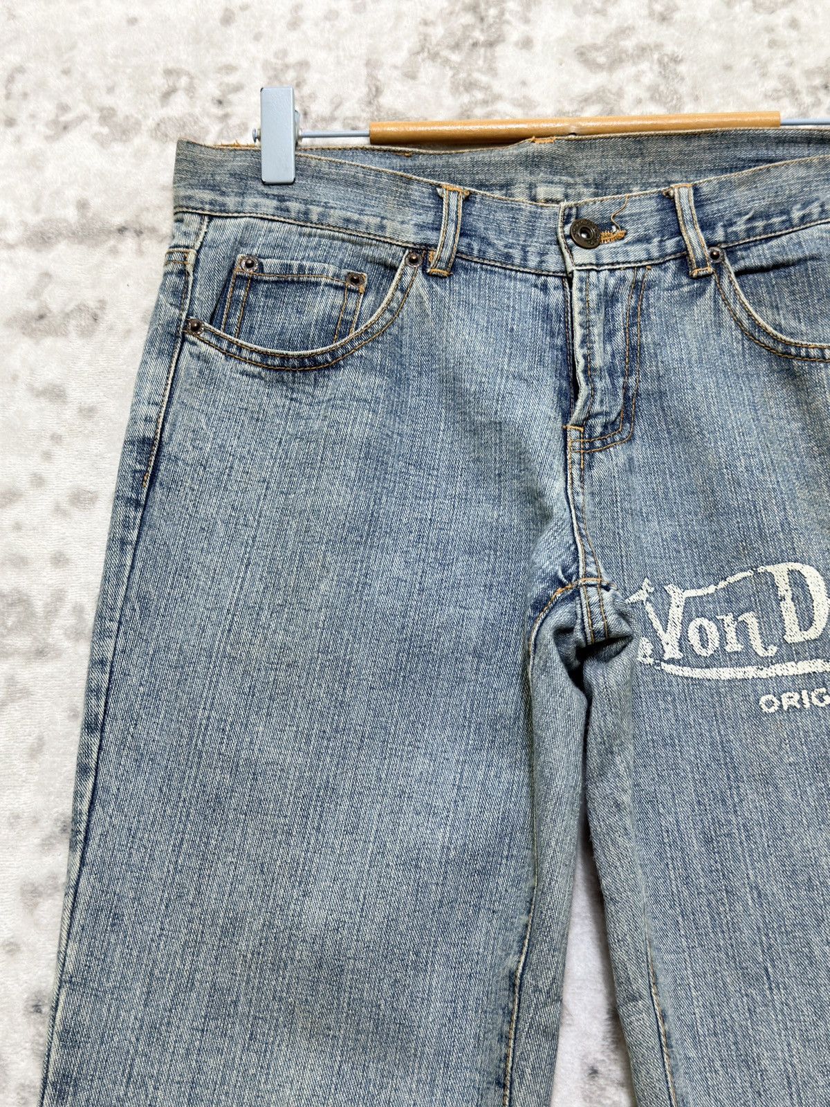 Von Dutch Von Dutch Flared Jeans Low Rise Bell Bottom Archive Denim Size US 30 / EU 46 - 4 Thumbnail