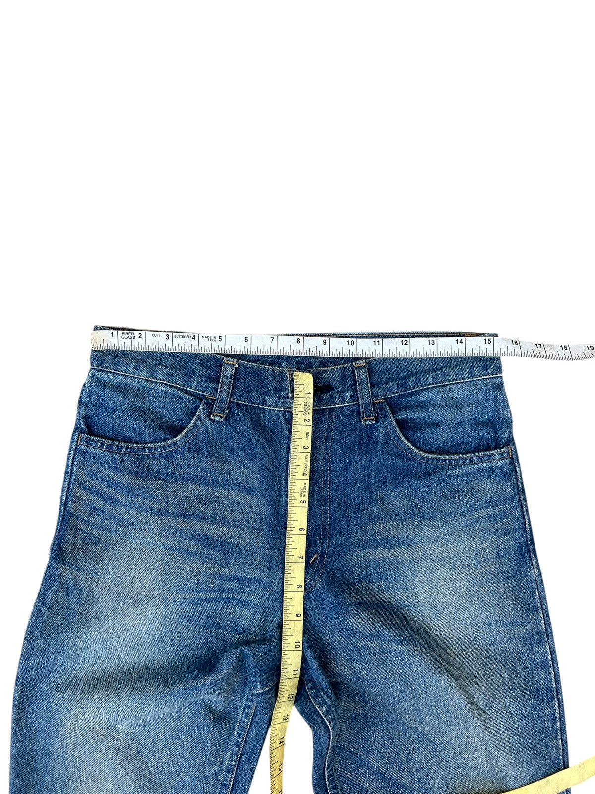 Orslow Dirty Mud Orslow Distressed Denim Bootcut Flare Jeans Size US 30 / EU 46 - 2 Thumbnail