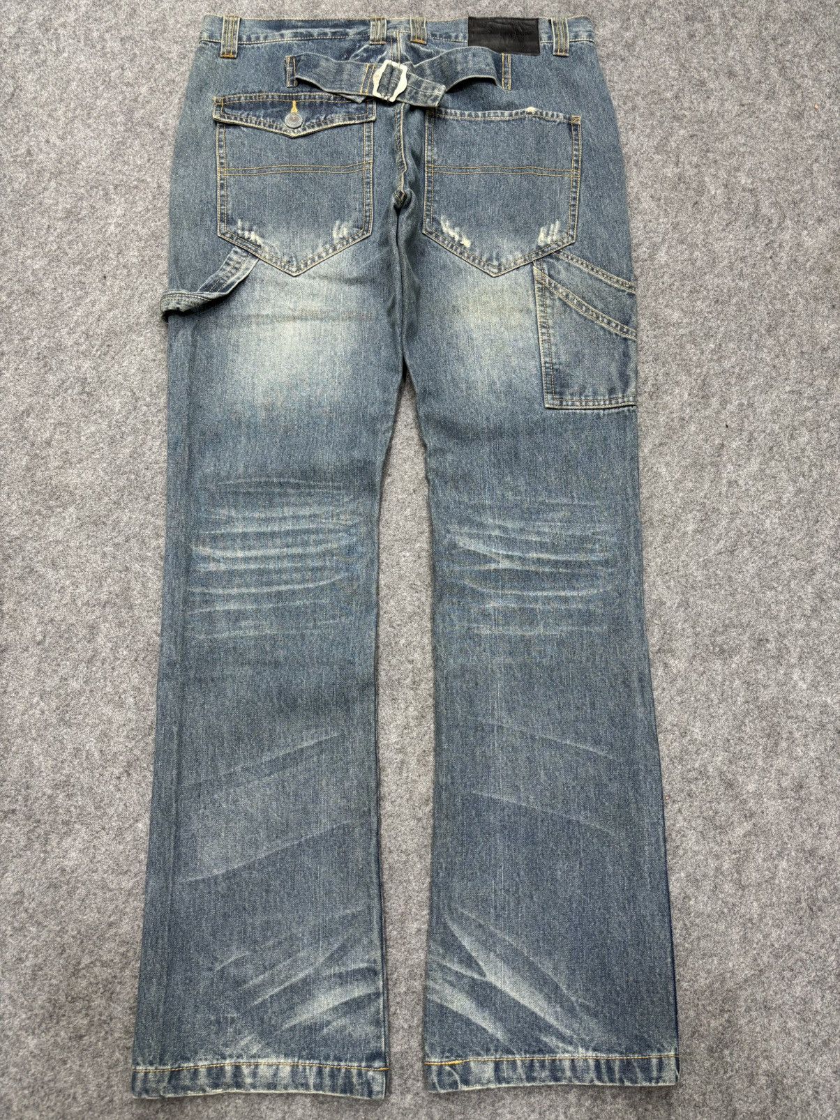 Japanese Brand DIVINER Japan Distressed Carpenter Denim F689 Size US 34 / EU 50 - 19 Thumbnail