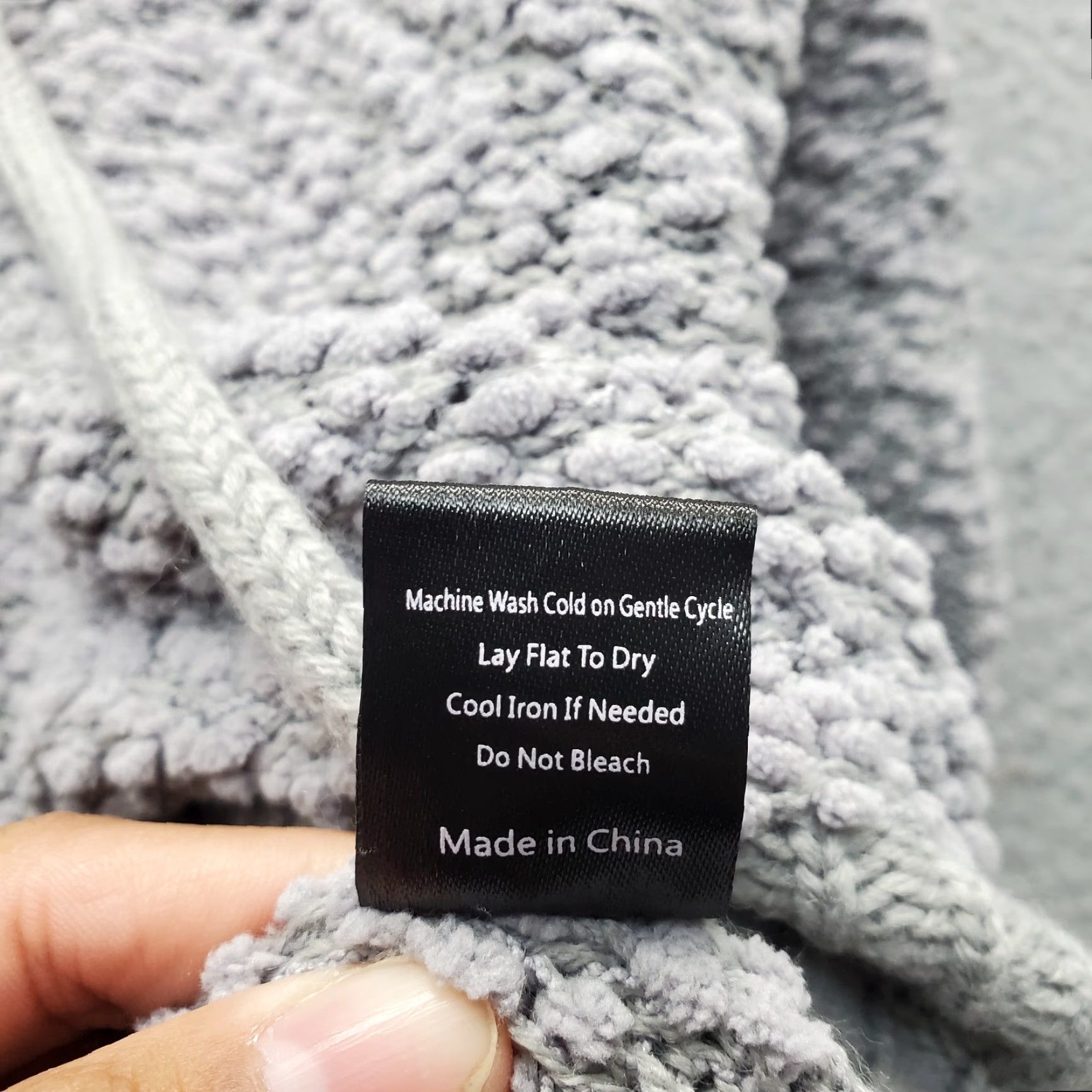 Vintage POL Popcorn Chenille Hooded Sweater Womens S Gray High Low Slit Drawstring POL15 Women Sweater Hoodie Pullover Knit Slim Casual Winter Fall Buttress Size S / US 4 / IT 40 - 5 Thumbnail