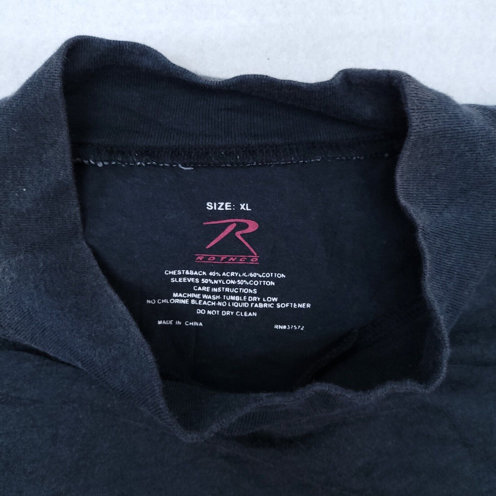 Rothco Rothco Pullover Sweatshirt Mens Size Extra Large XL Gray Size US XL / EU 56 / 4 - 3 Thumbnail