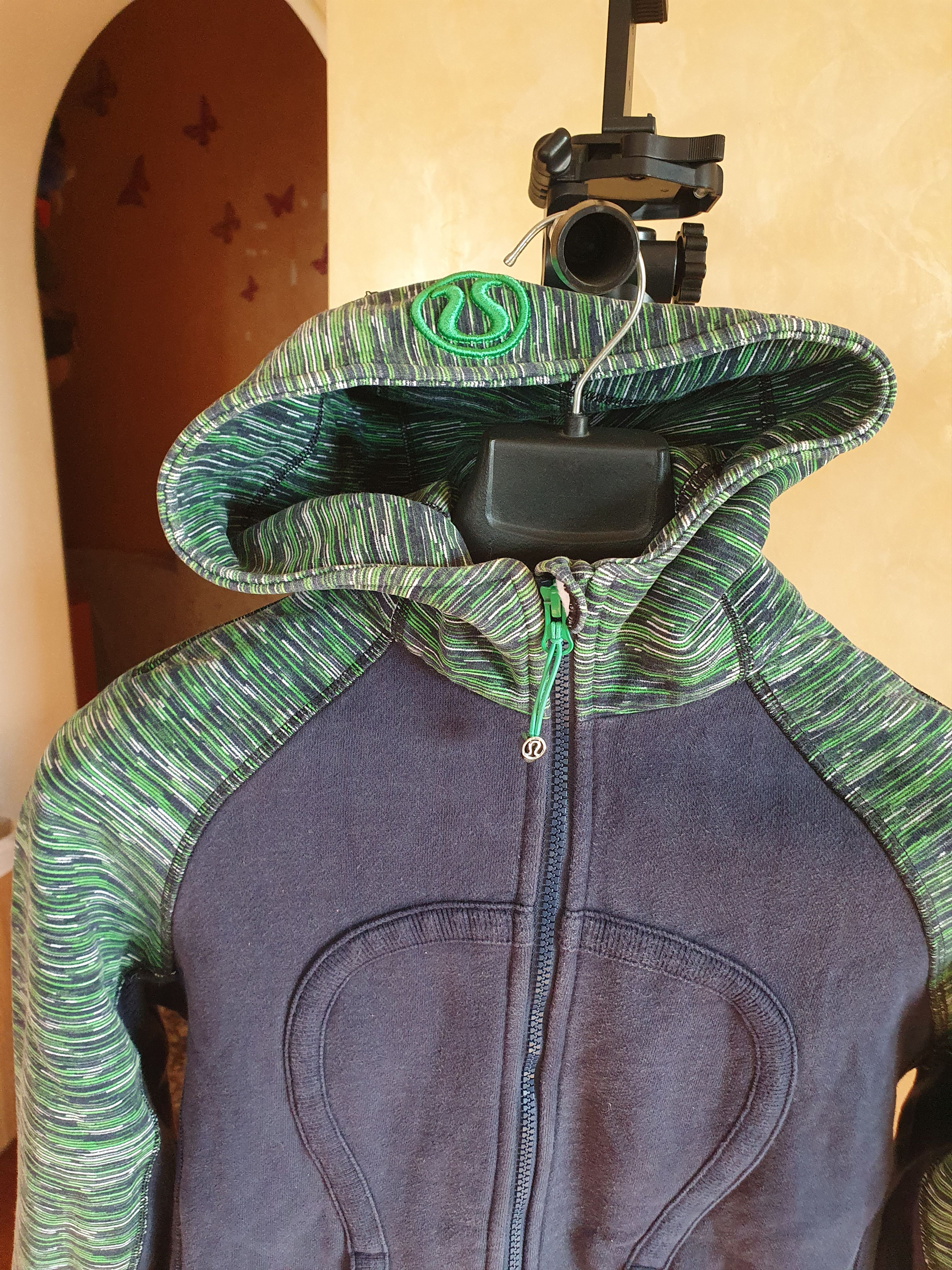 Lululemon Lululemon Scuba Jacket Blue Green Hoodie sz 8 Size M / US 6-8 / IT 42-44 - 8 Thumbnail