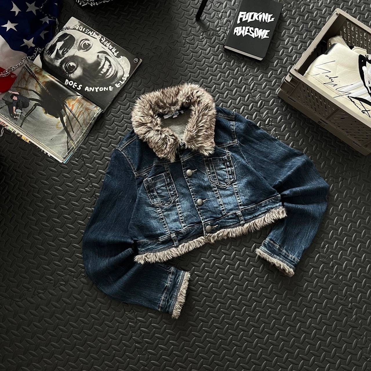 Japanese Brand y2k denim jacket Size M / US 6-8 / IT 42-44 - 2 Thumbnail