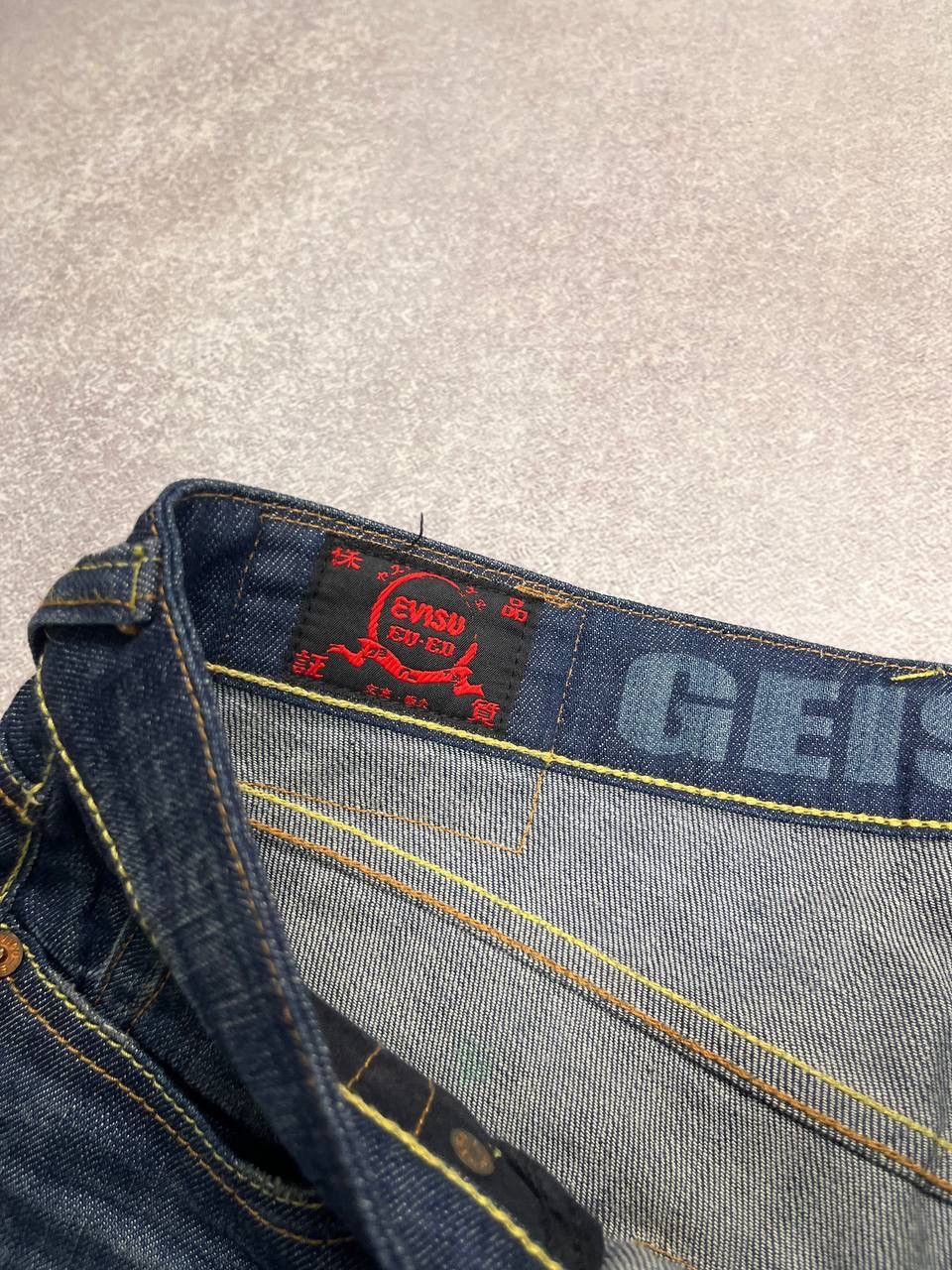 Evisu × Vintage VINTAGE EVISU GEISHA JAPANESE DENIM JEANS PANTS 28 Y2K Size US 28 / EU 44 - 7 Thumbnail