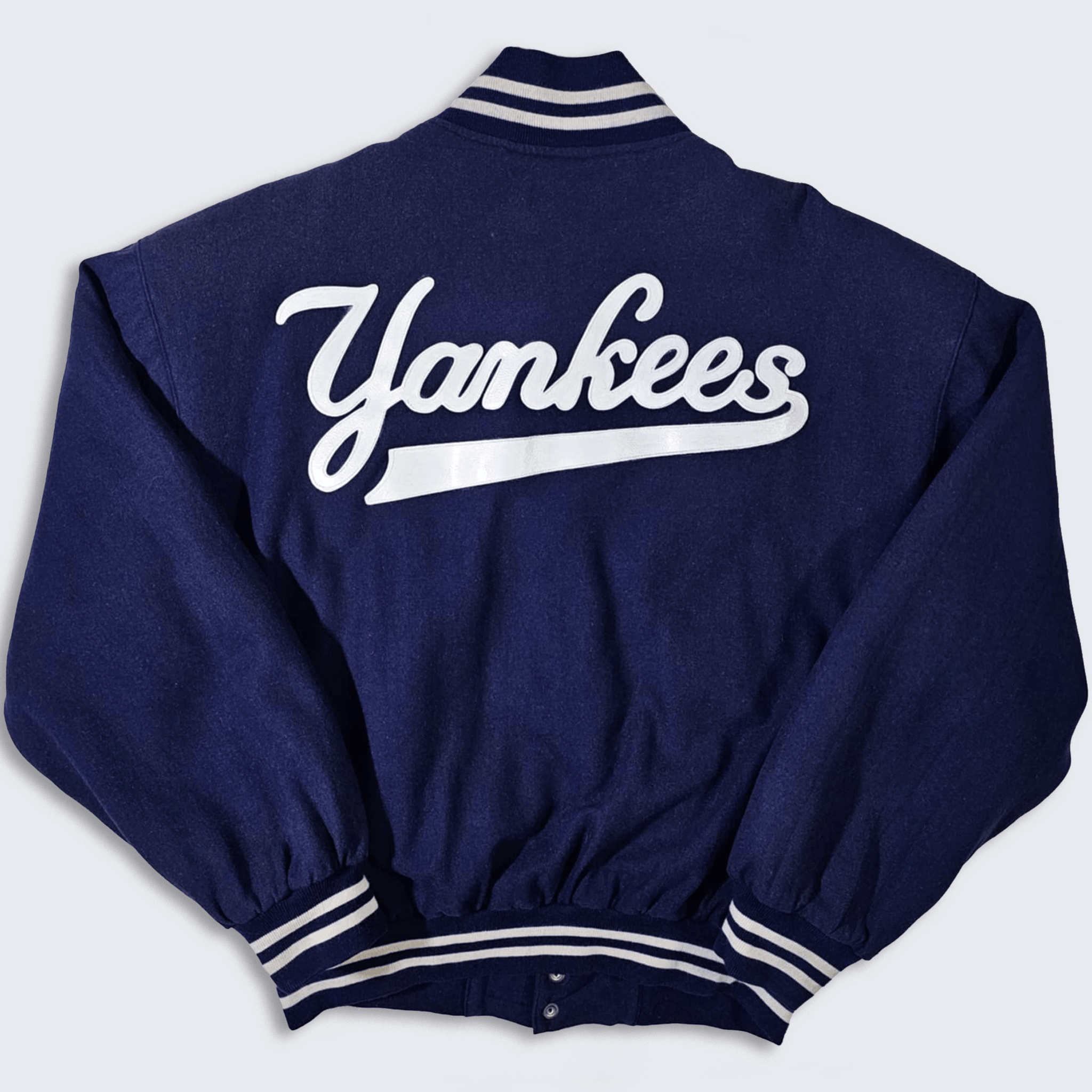 New York Yankees Y2K Jeff Hamilton Wool Bomber Jacket