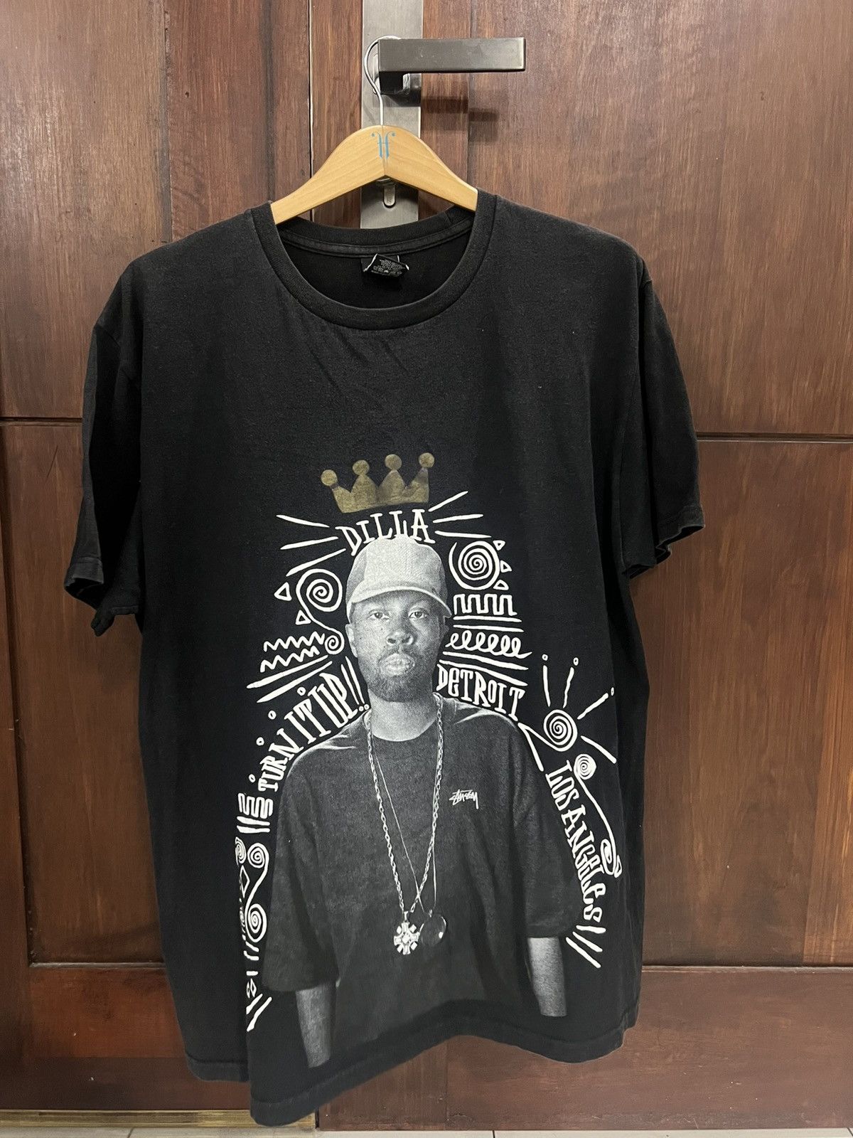 Stussy Vintage 2006 J Dilla black stussy tshirt | Grailed