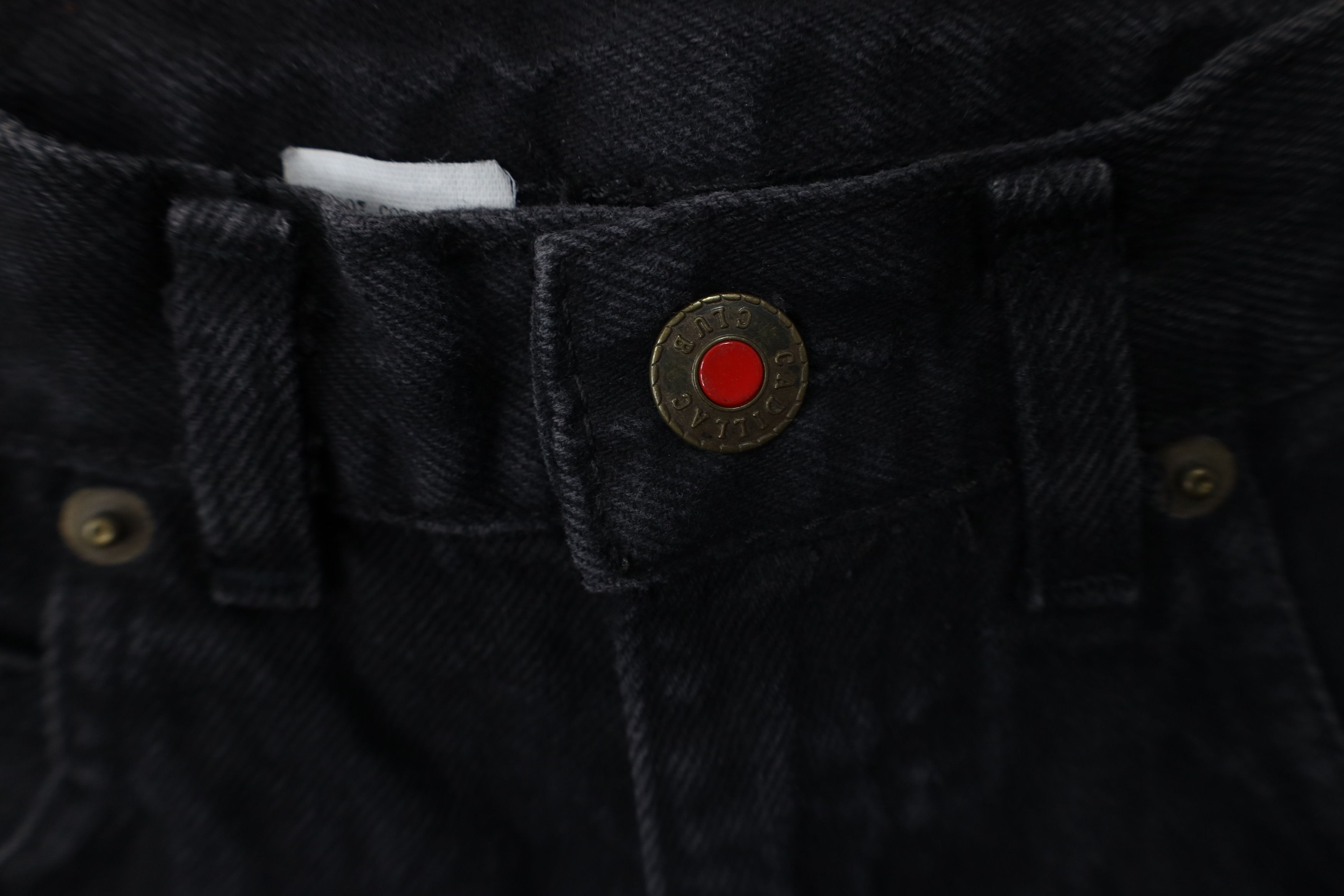 Cadillac Deadstock Vintage 80s 90s Cadillac Straight Leg Jeans USA Size US 29 - 8 Thumbnail