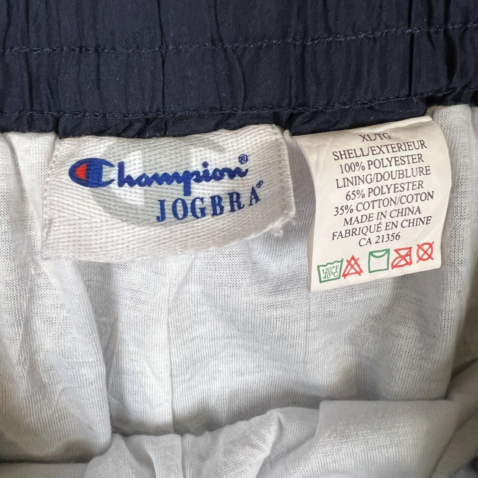 Champion × Vintage Champion Track Pants XL Spell Out Tear Away Athletic Jogger Size US 30 / EU 46 - 8 Thumbnail