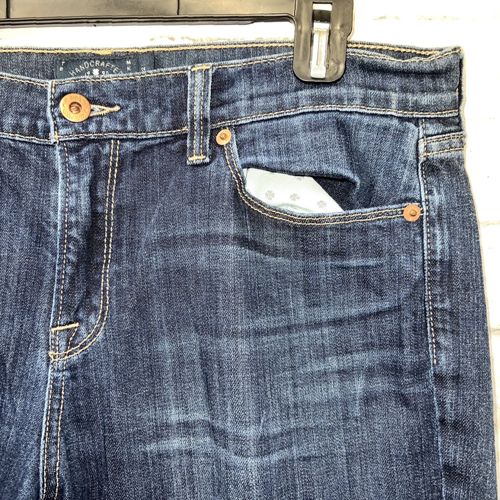 Lucky Brand VINTAGE Lucky Brand Sofia Boot Jeans Womens Size 14/32 Blue Size 36" / US 14 / IT 50 - 2 Thumbnail