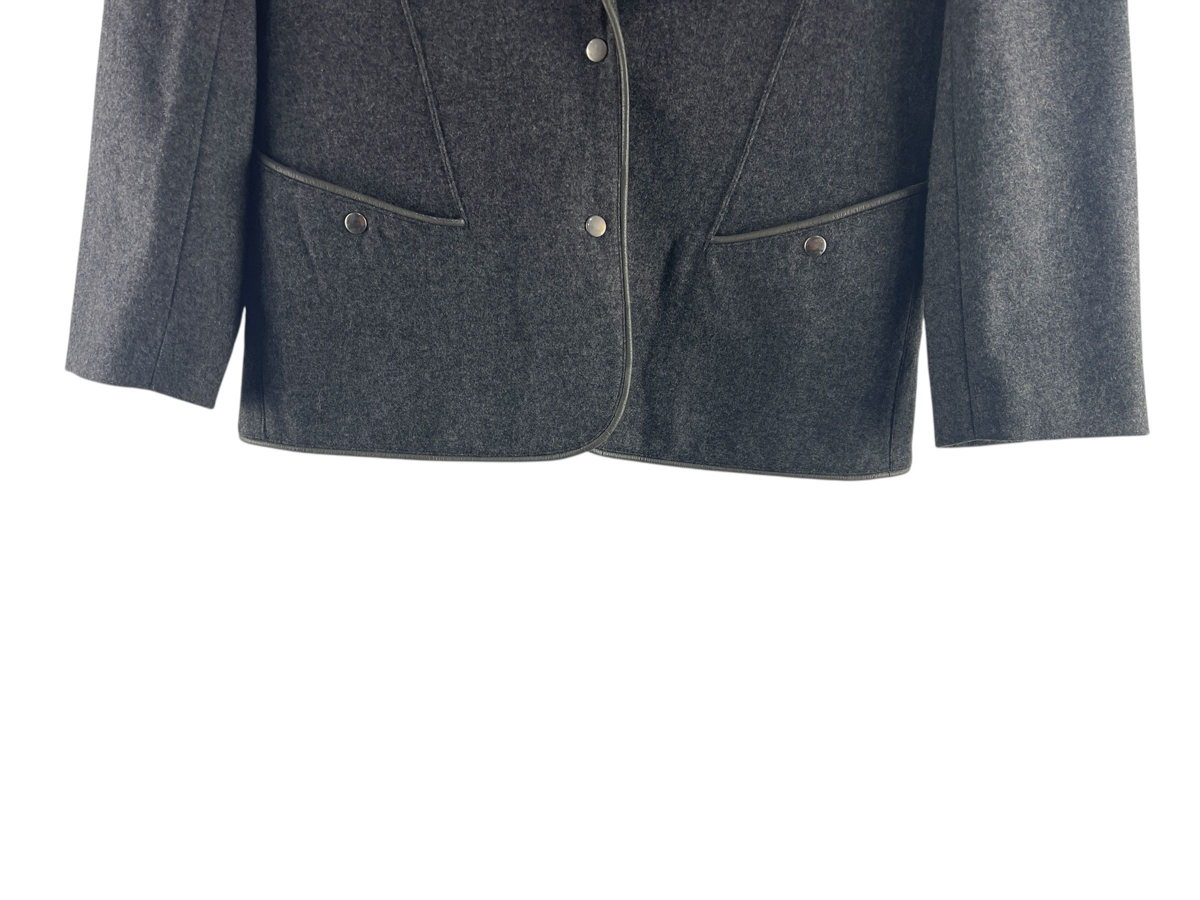 Thierry Mugler Vintage Thierry Mugler Paris Edition Tailored Blazer Jacket Size S / US 4 / IT 40 - 9 Thumbnail