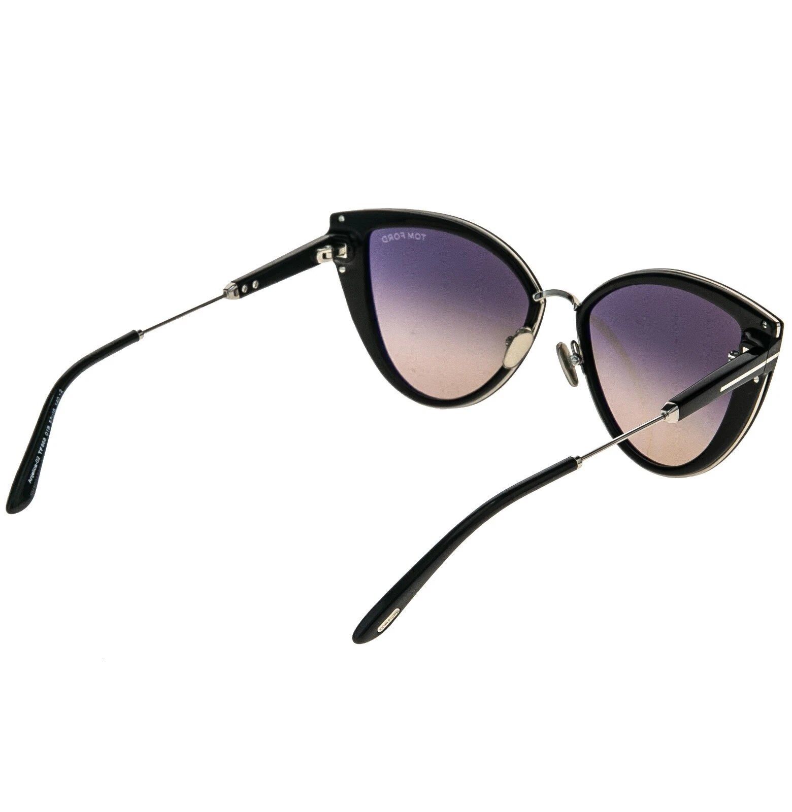 Tom Ford TOM FORD ANJELICA 02 TF0868 01B Black Sunglasses 868 FT0868 Size ONE SIZE - 6 Thumbnail