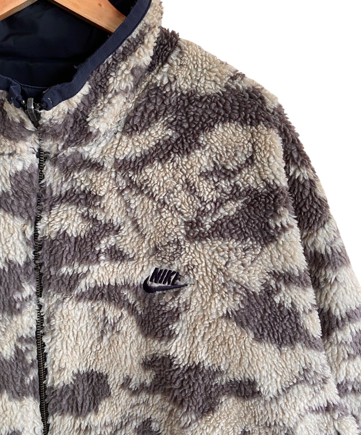 Nike Very Rare Vintage Nike Reversible Fleece Winterized 2000s Size US XXL / EU 58 / 5 - 3 Thumbnail