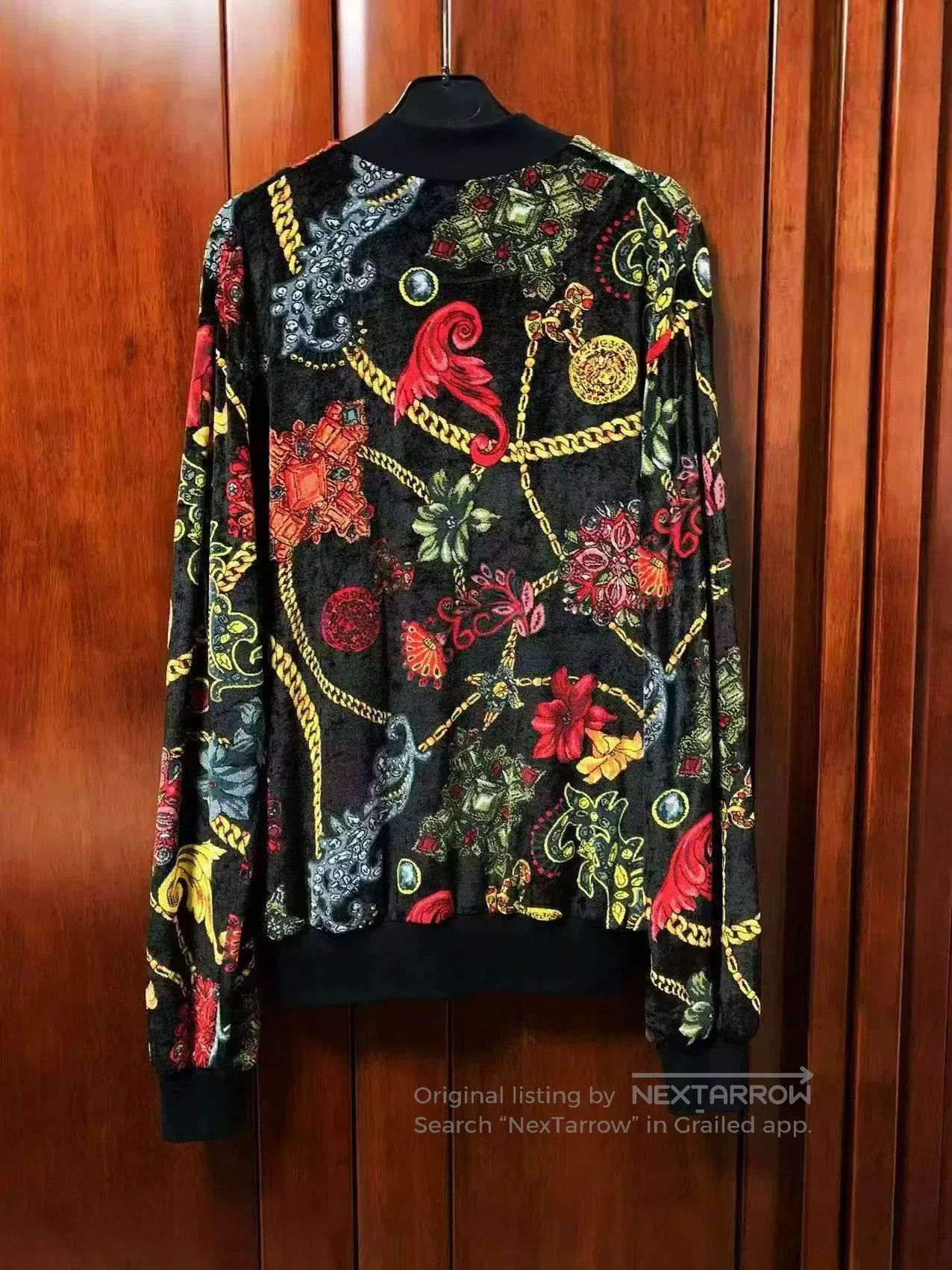 Versace Versace Men's Velvet Jacket. Size US M / EU 48-50 / 2 - 2 Thumbnail
