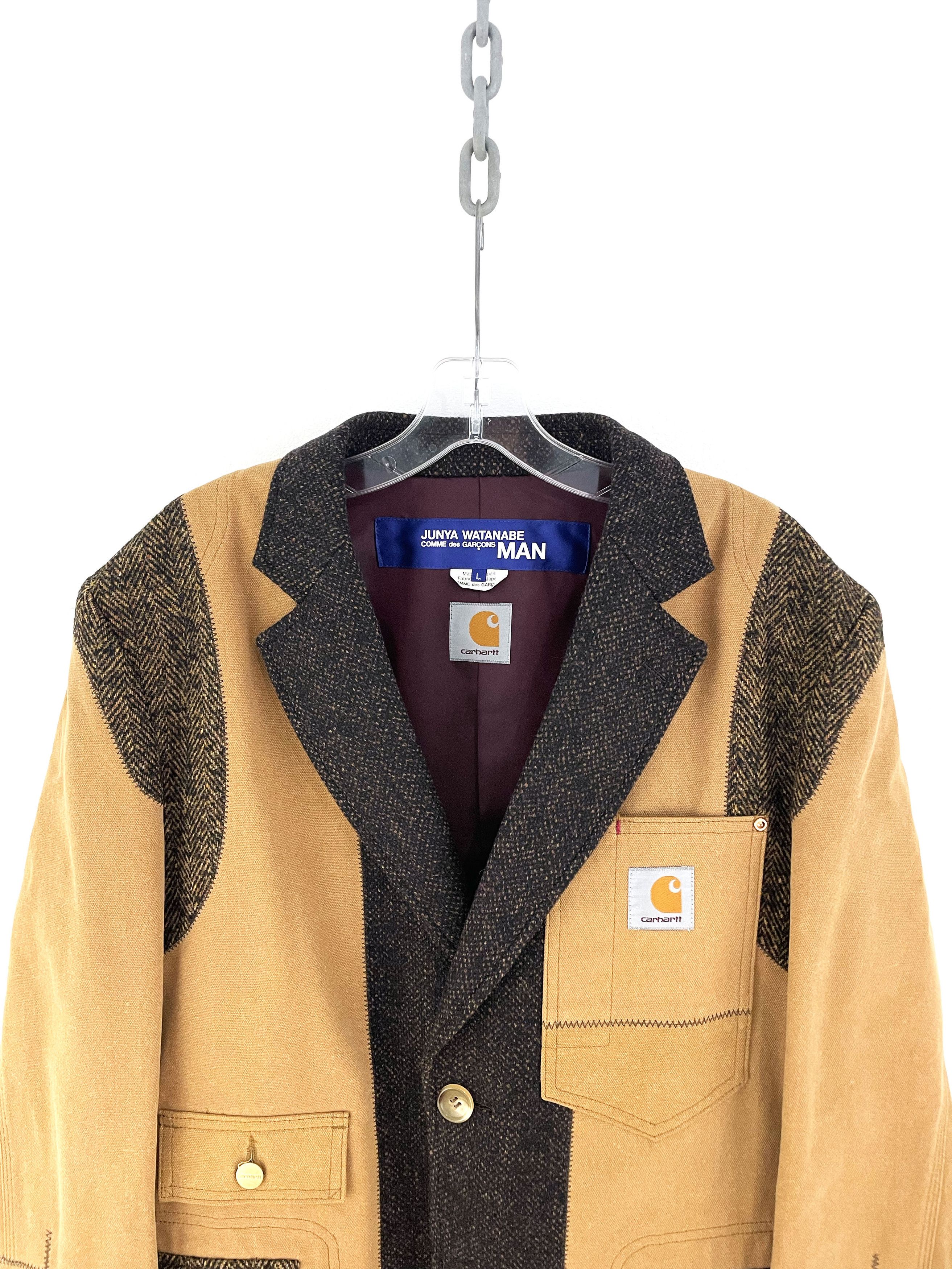 Carhartt × Junya Watanabe AW20 Hybrid Work Jacket Size US L / EU 52-54 / 3 - 4 Thumbnail