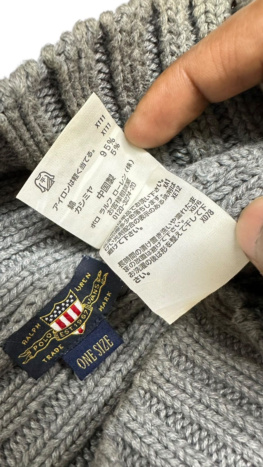 Ralph Lauren Ralph Lauren Vintage Beanie Hat Size ONE SIZE - 2 Thumbnail
