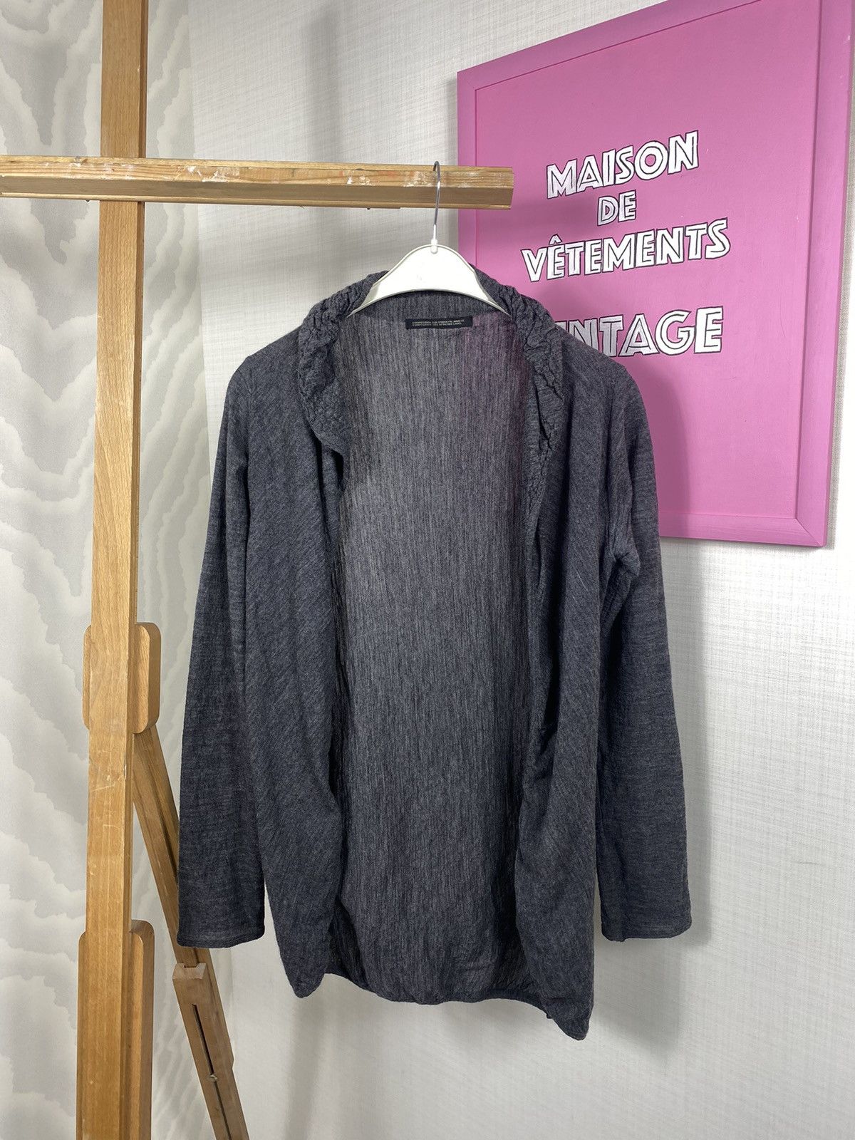 Vintage Yohji Yamamoto Y`s Cardigan Size M / US 6-8 / IT 42-44 - 3 Thumbnail