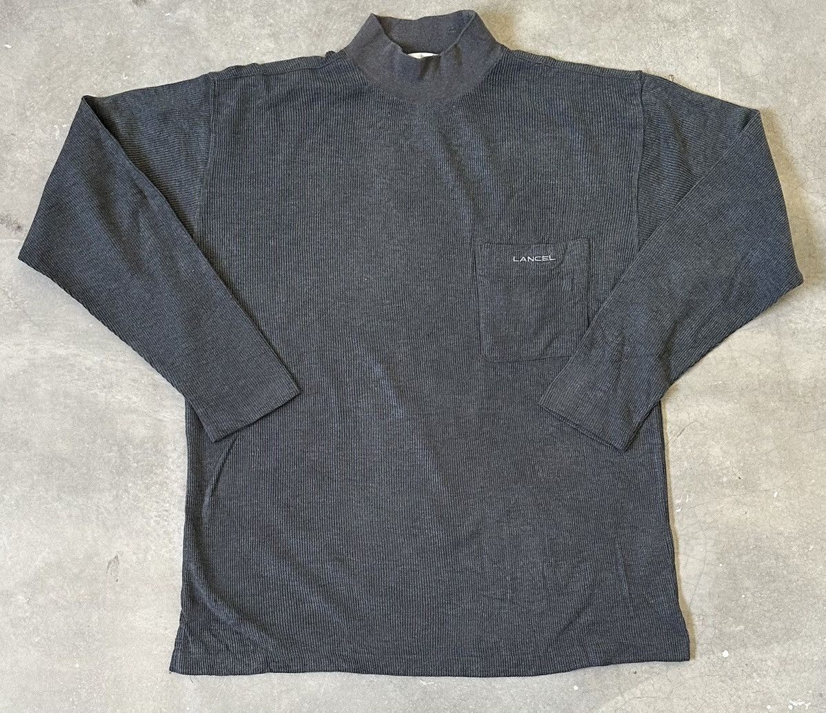 Lancel VINTAGE LANCEL LONGSLEEVE TURTLENECK TEE Size US M / EU 48-50 / 2 - 1 Thumbnail