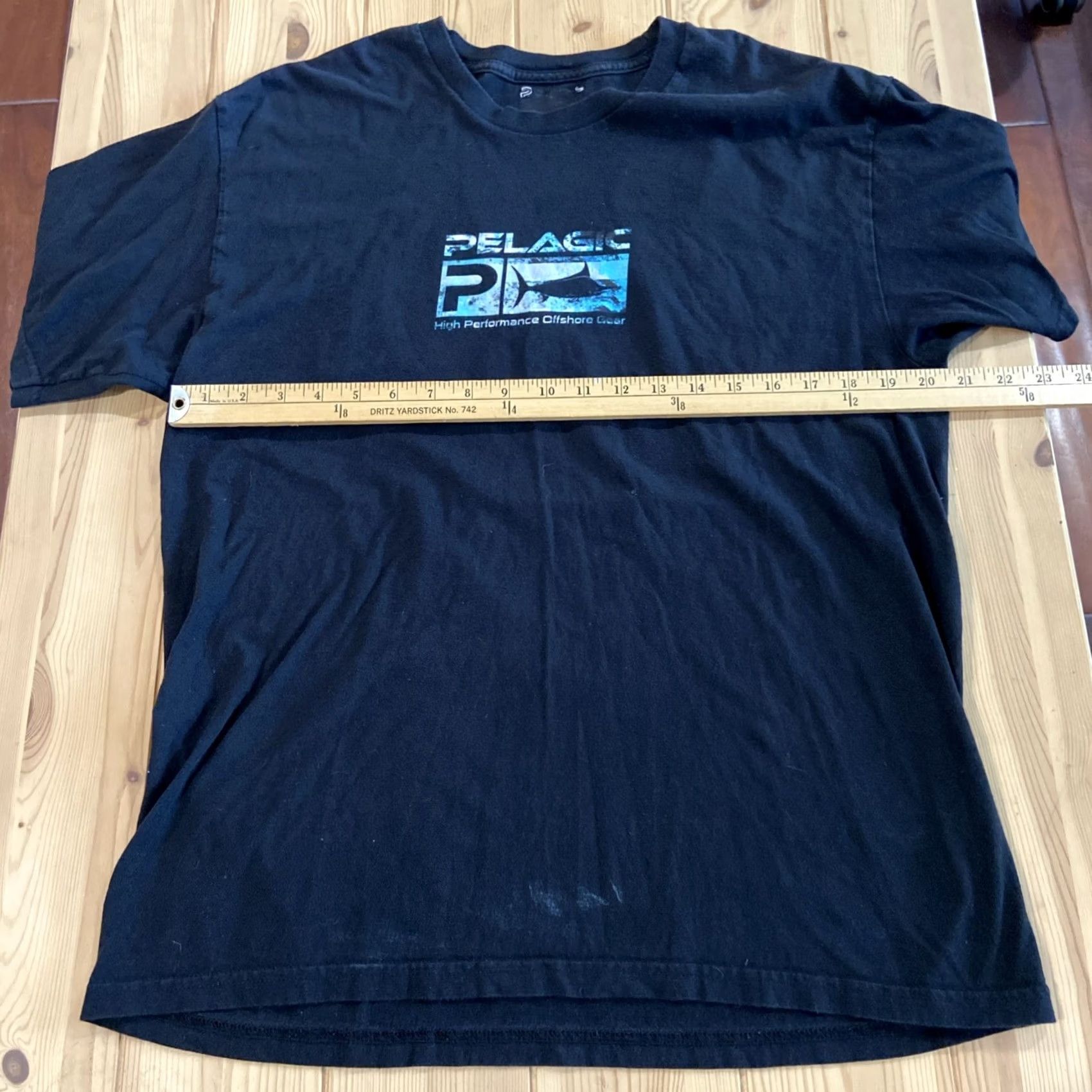 Vintage Pelagic T-Shirt Logo Navy Blue Graphic Crew Neck Short Sleeve Men XL Size US XL / EU 56 / 4 - 6 Thumbnail