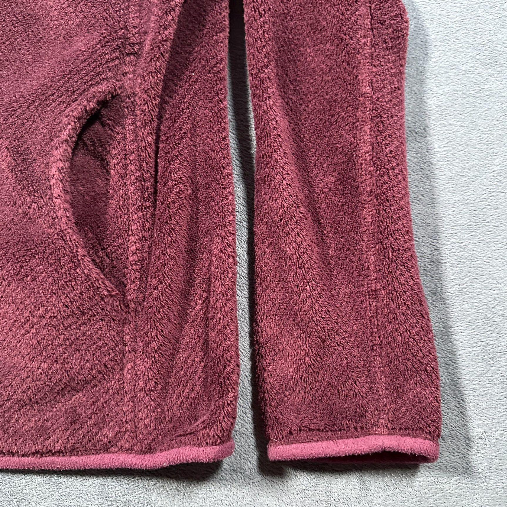 Patagonia Patagonia Jacket Womens Medium Burgundy Re Tool Snap T High Pile Fleece Pullover Size M / US 6-8 / IT 42-44 - 2 Thumbnail