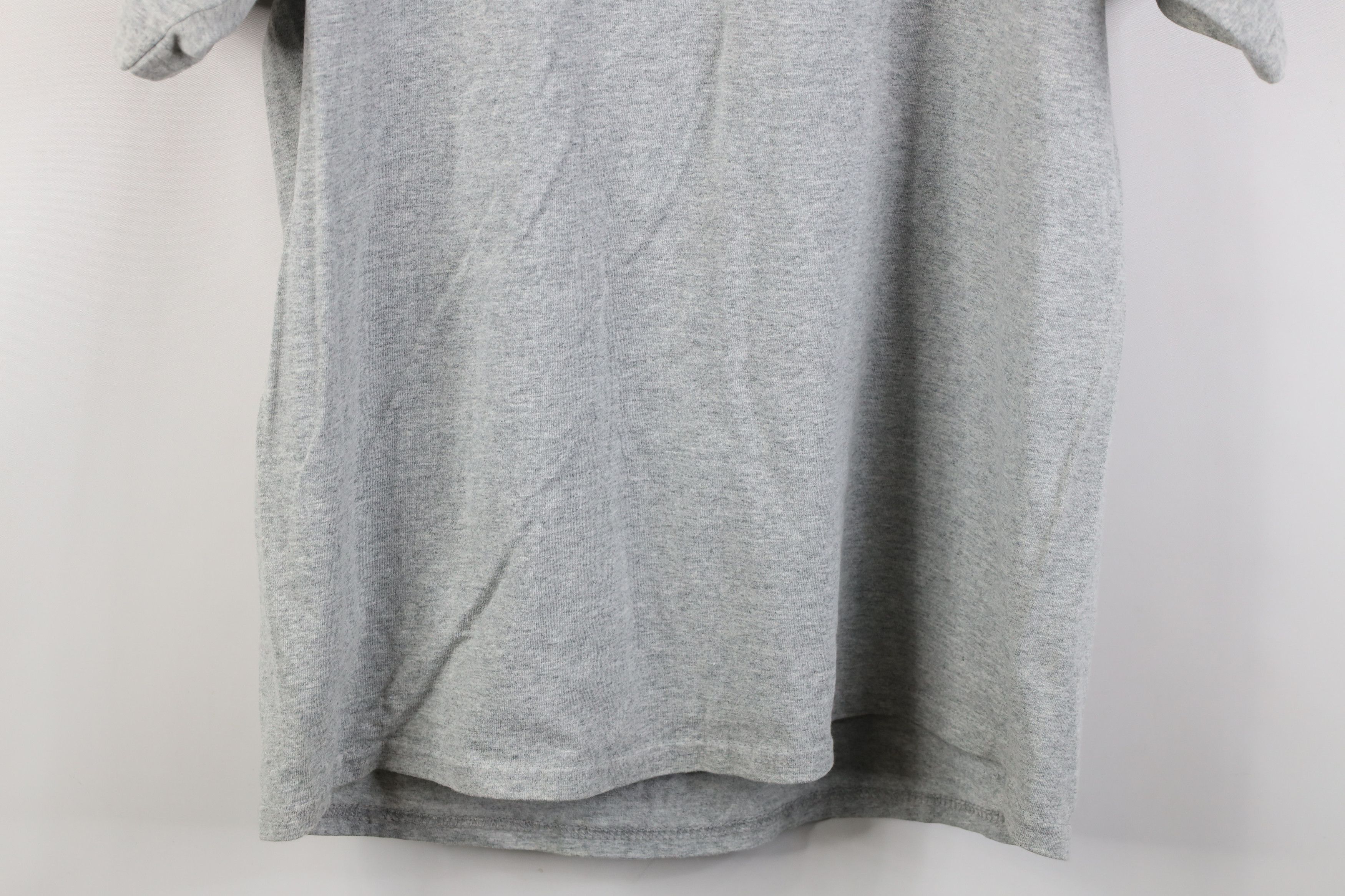 Vintage Vintage 90s Y2K Sorority Short Sleeve T-Shirt Heather Gray Size L / US 10 / IT 46 - 13 Thumbnail