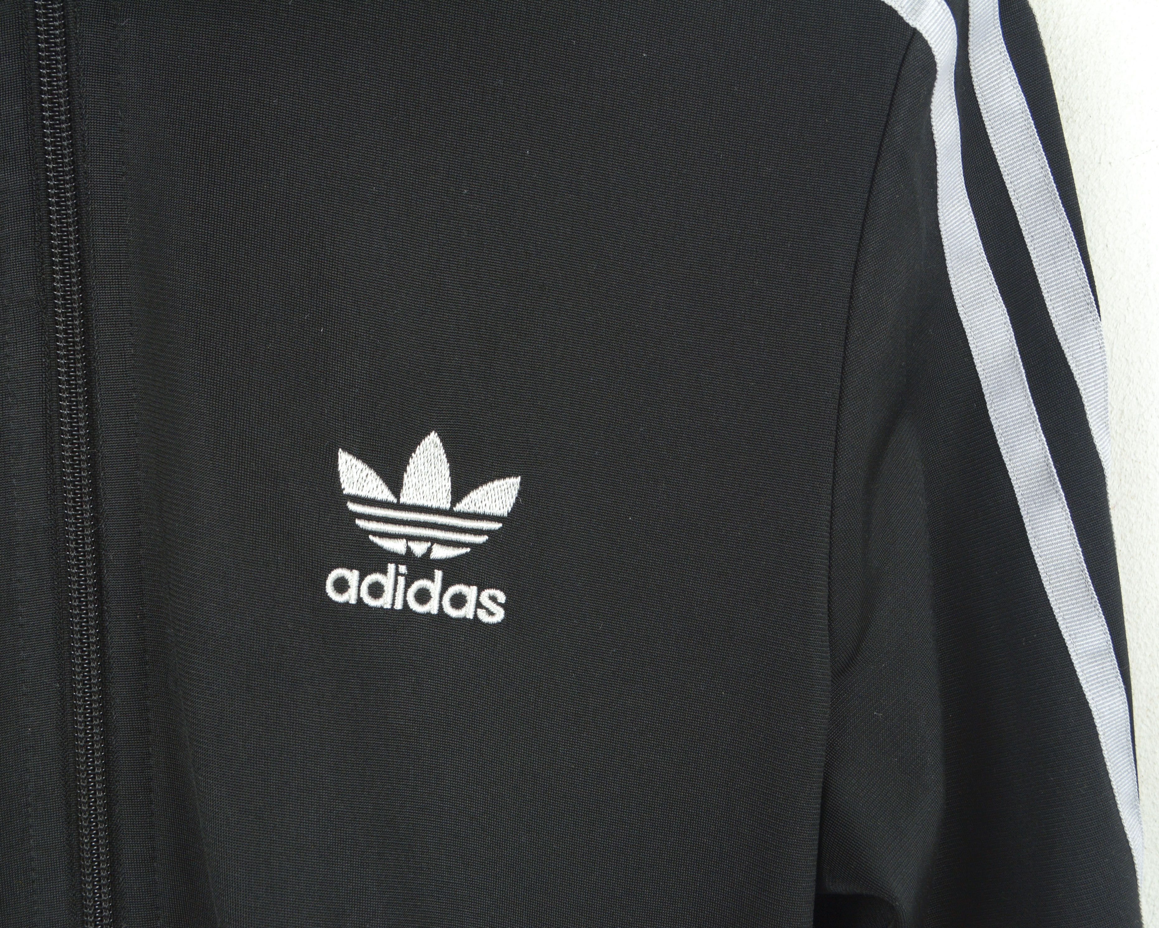 Adidas UK 8 Womens S Tracksuit Jacket Sweatshirt US 4 Sport Black Size S / US 4 / IT 40 - 4 Thumbnail