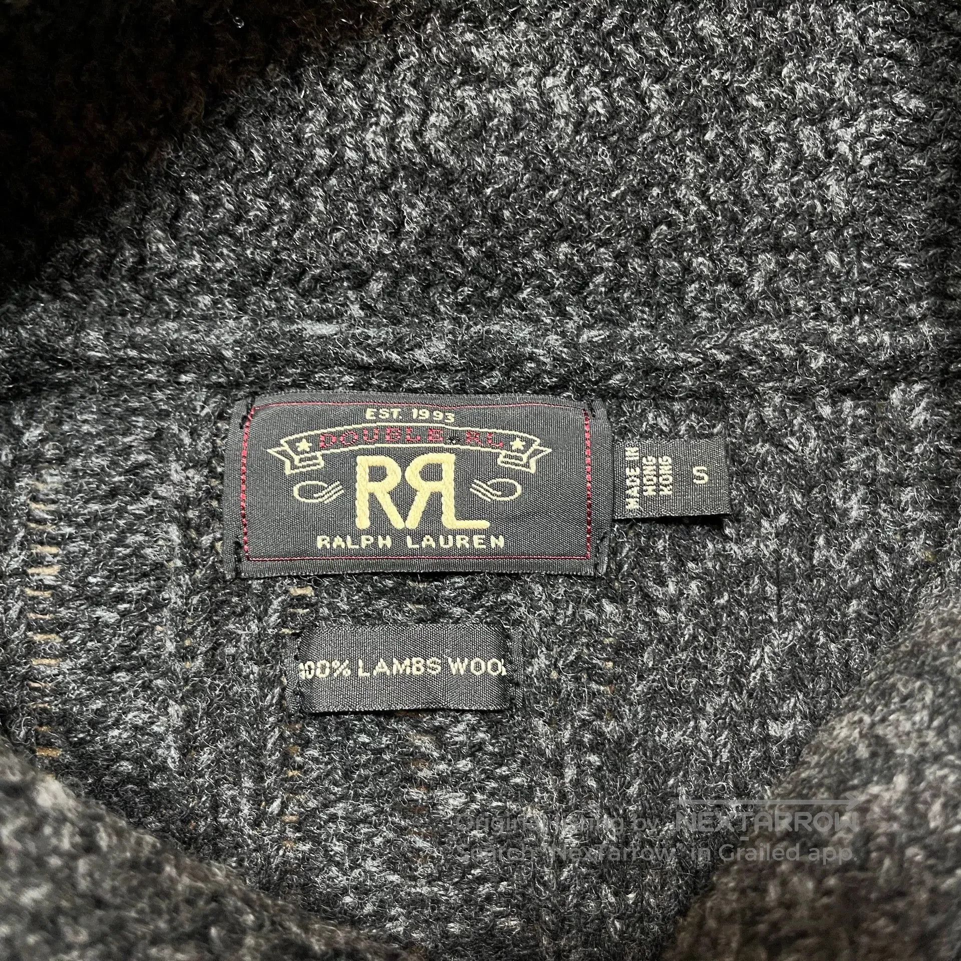 RRL Ralph Lauren RRL Double RL Wool Lamb Sweater. Size US S / EU 44-46 / 1 - 3 Thumbnail