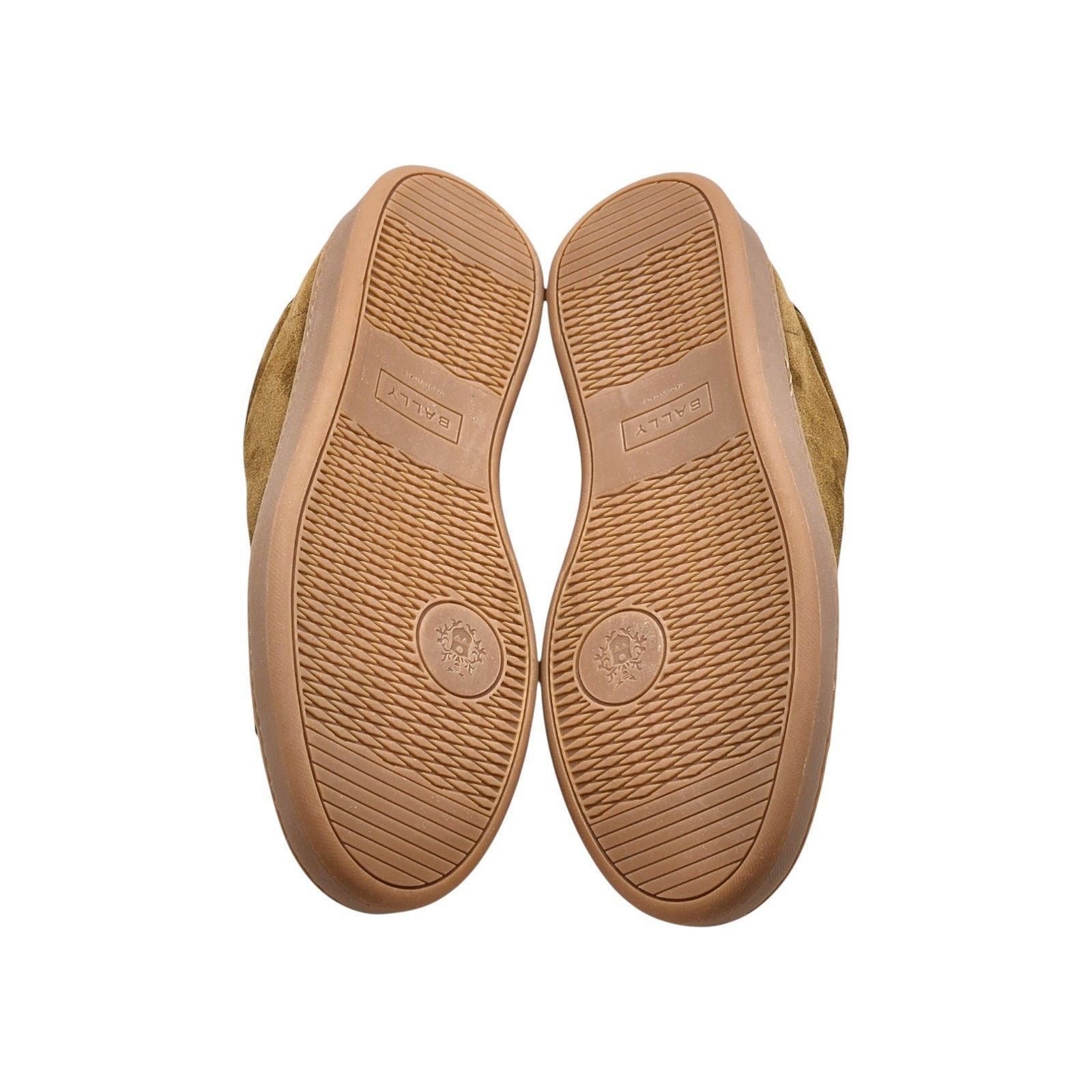 Bally Romy Retro Crest Suede Sneakers Brown EU 40.5 US 7.5 - $400 Size US 7.5 / EU 40-41 - 6 Thumbnail