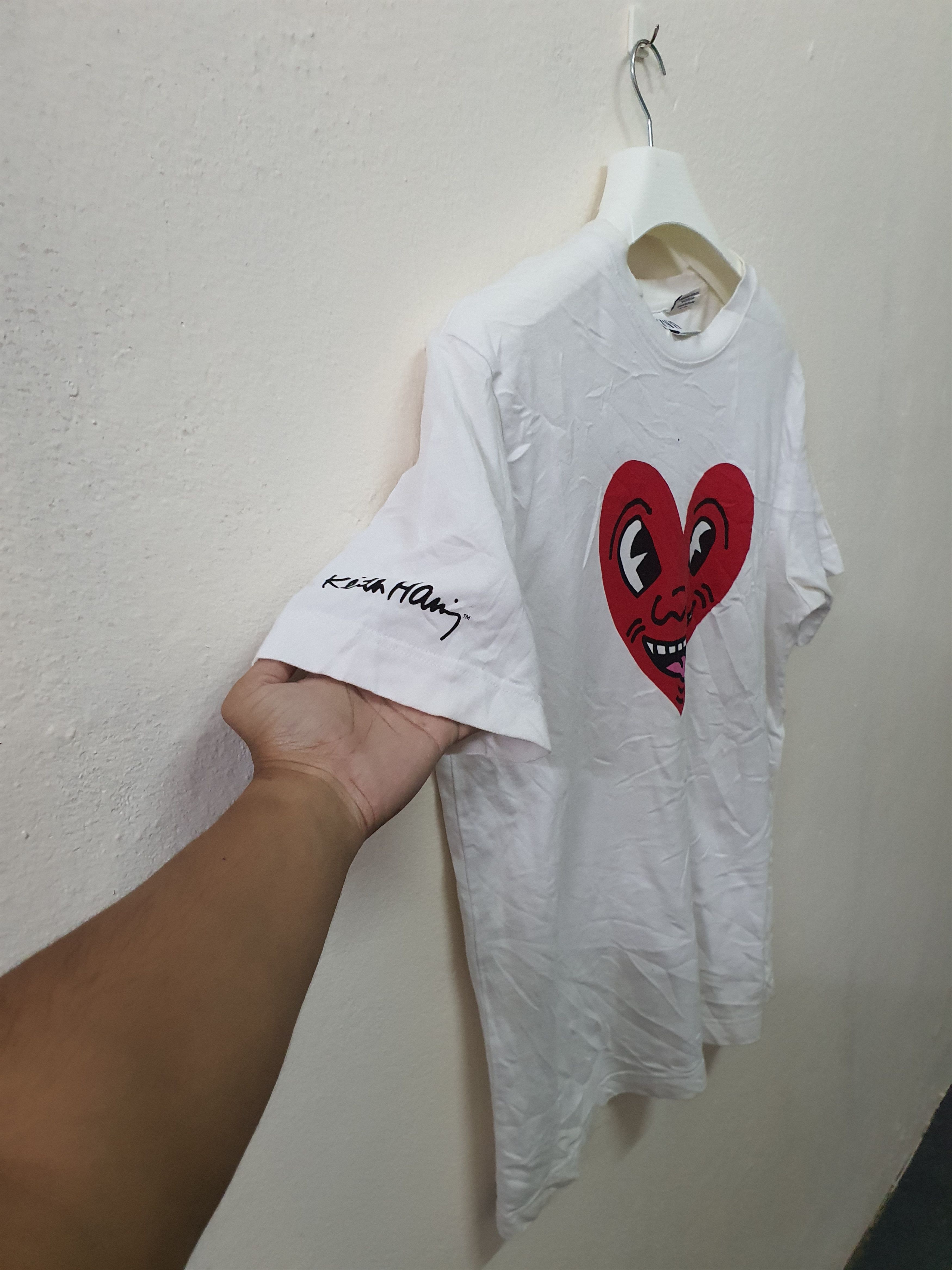 Keith Haring Keith Haring collab tshirt featuring his iconic "Heart Face" Size US M / EU 48-50 / 2 - 6 Thumbnail