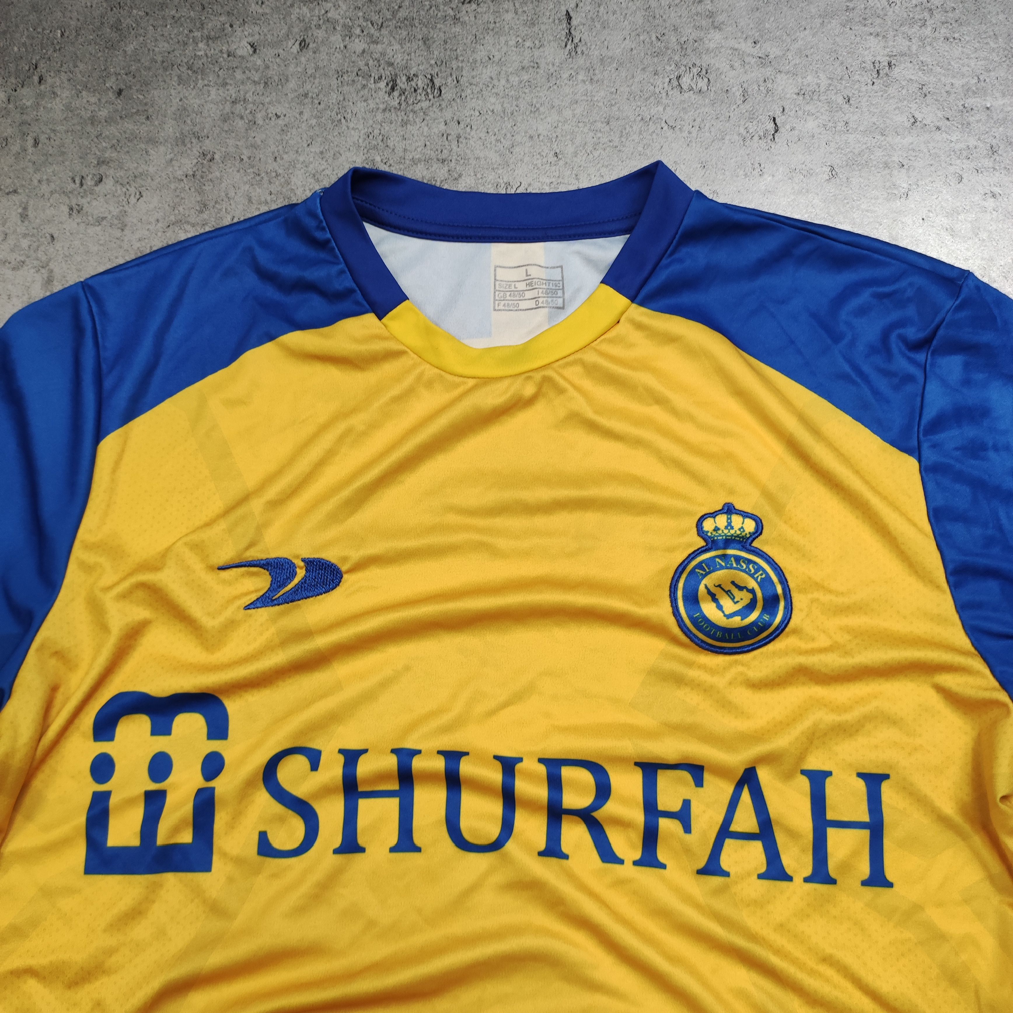 Other Al-Nassr #7 Cristiano ronaldo Home Football Jersey Size US L / EU 52-54 / 3 - 5 Thumbnail