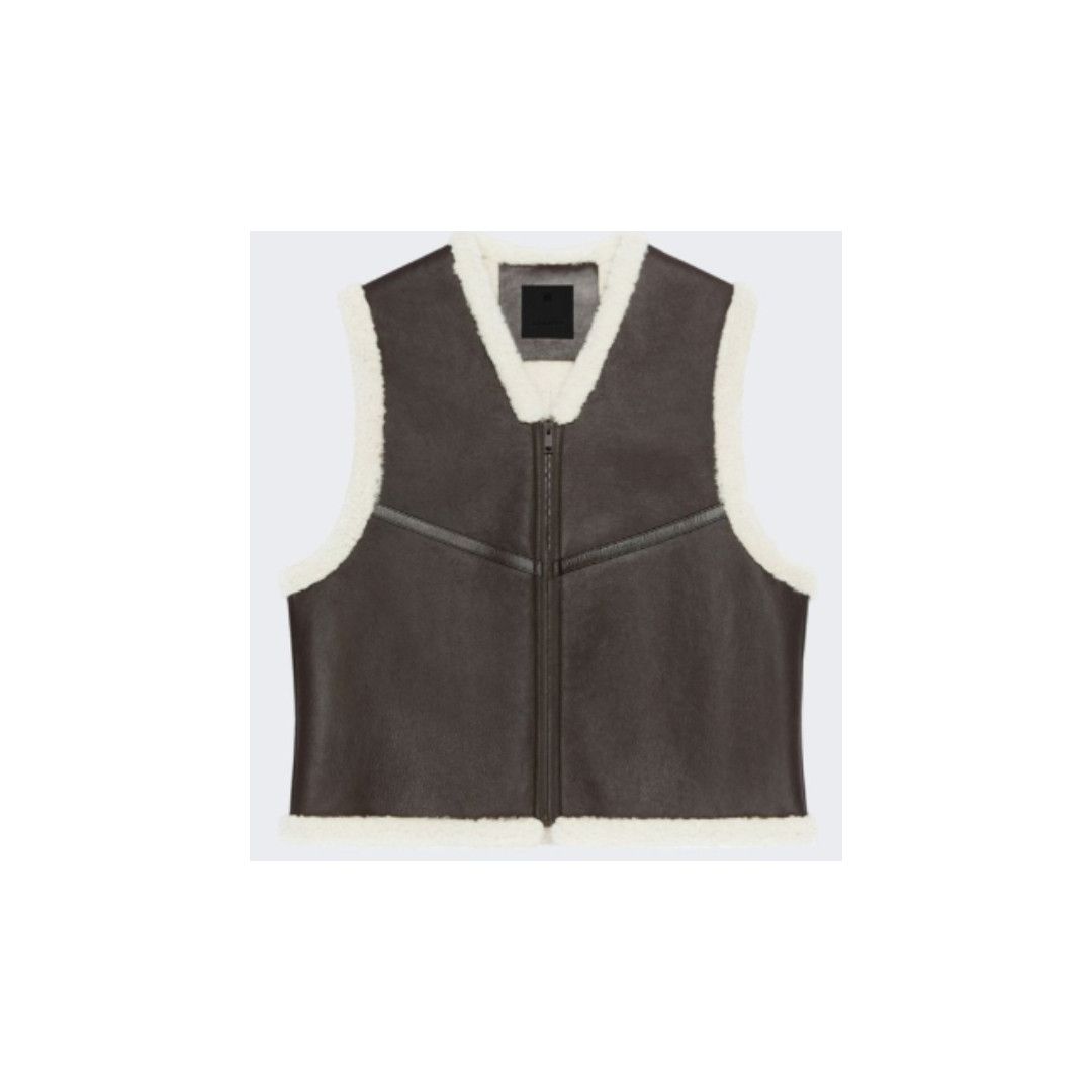 Givenchy o1mle0226 Waistcoat in Brown Size US L / EU 52-54 / 3 - 1 Preview